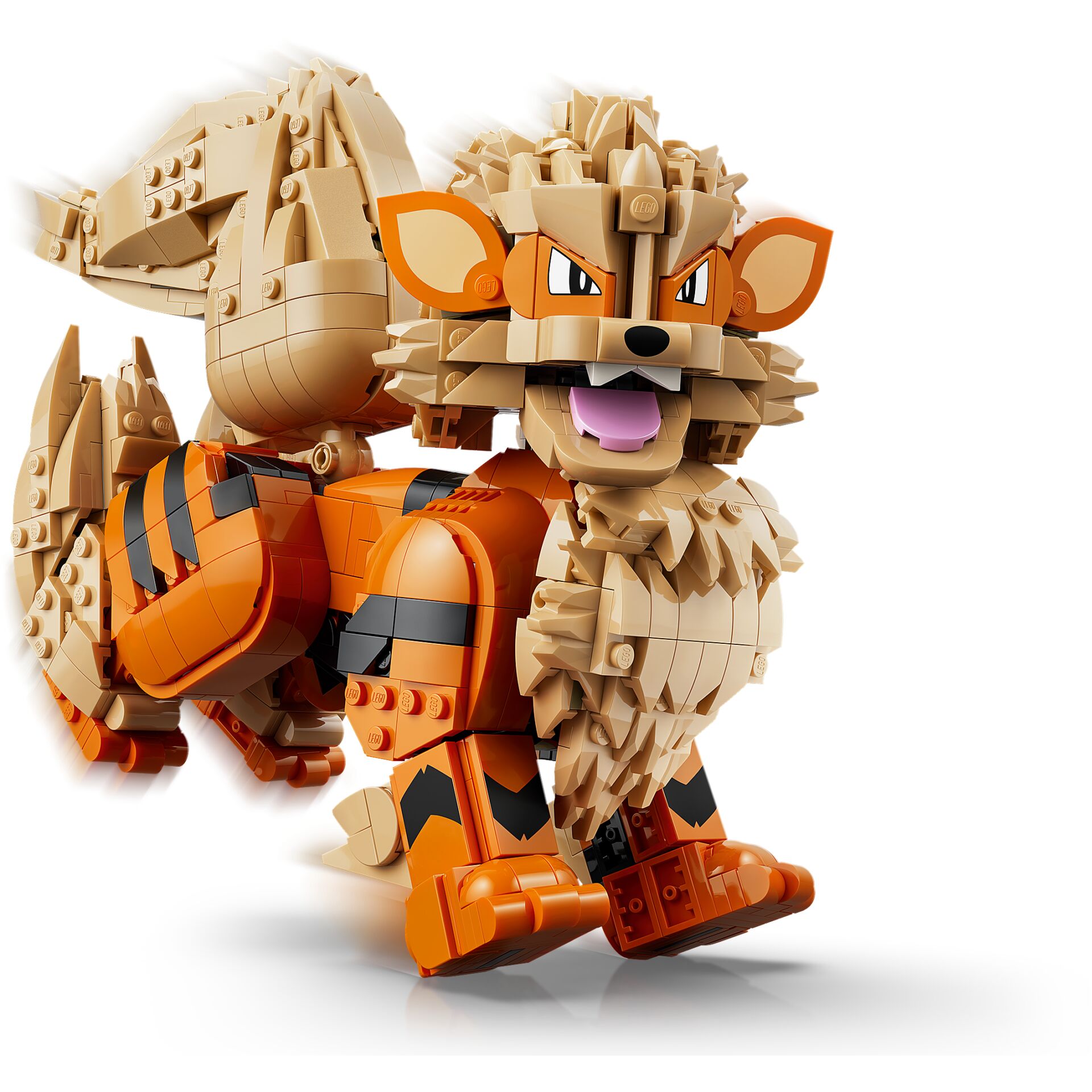 LEGO,  Bricks,  Hund,  orange,  Baukasten