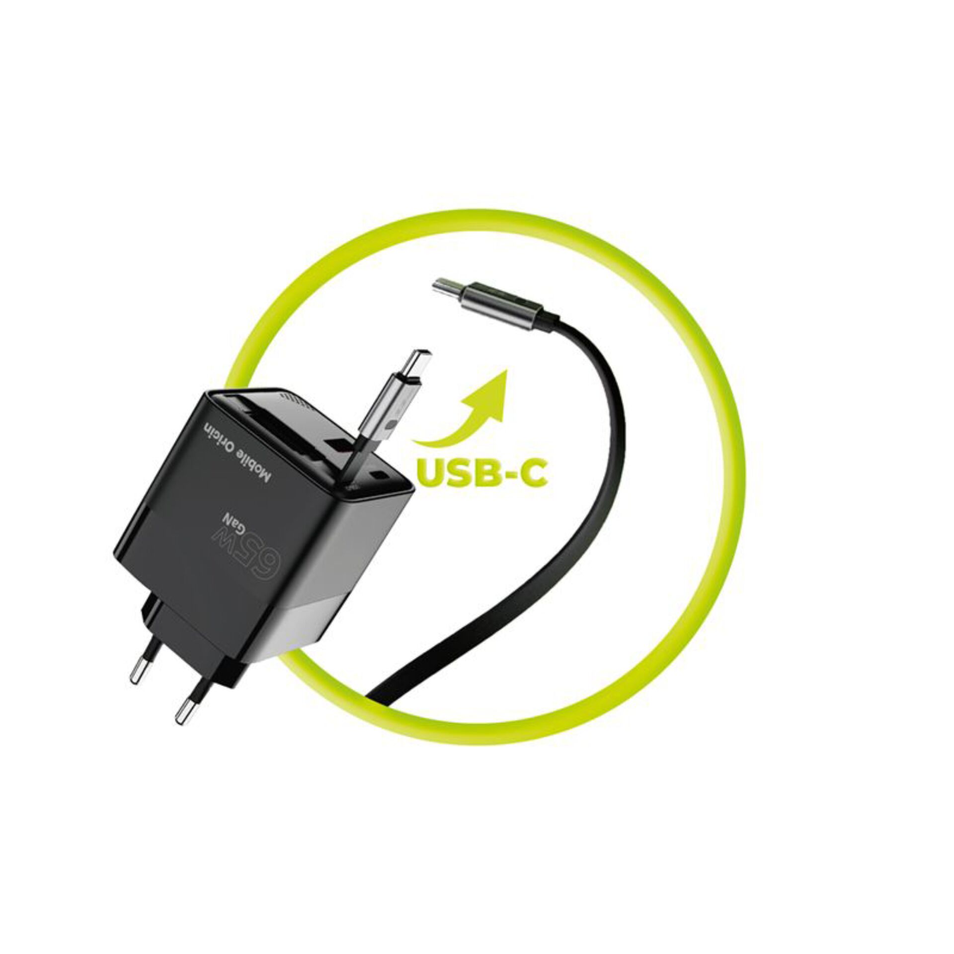 usb-c, ladegerät, netzteil, adapter, gummiert
