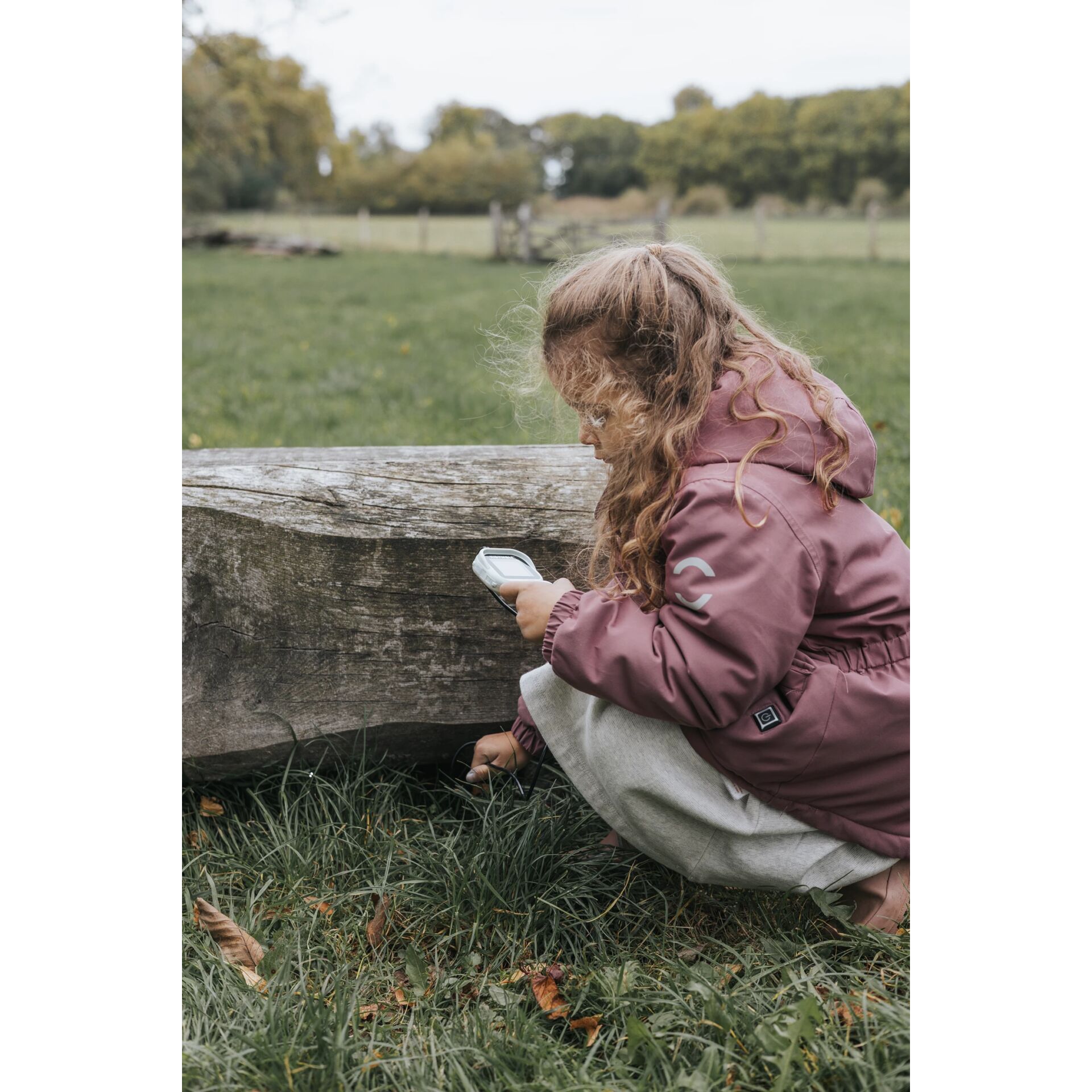 Kinder, Jacke, Pink, Mantel, Outdoor