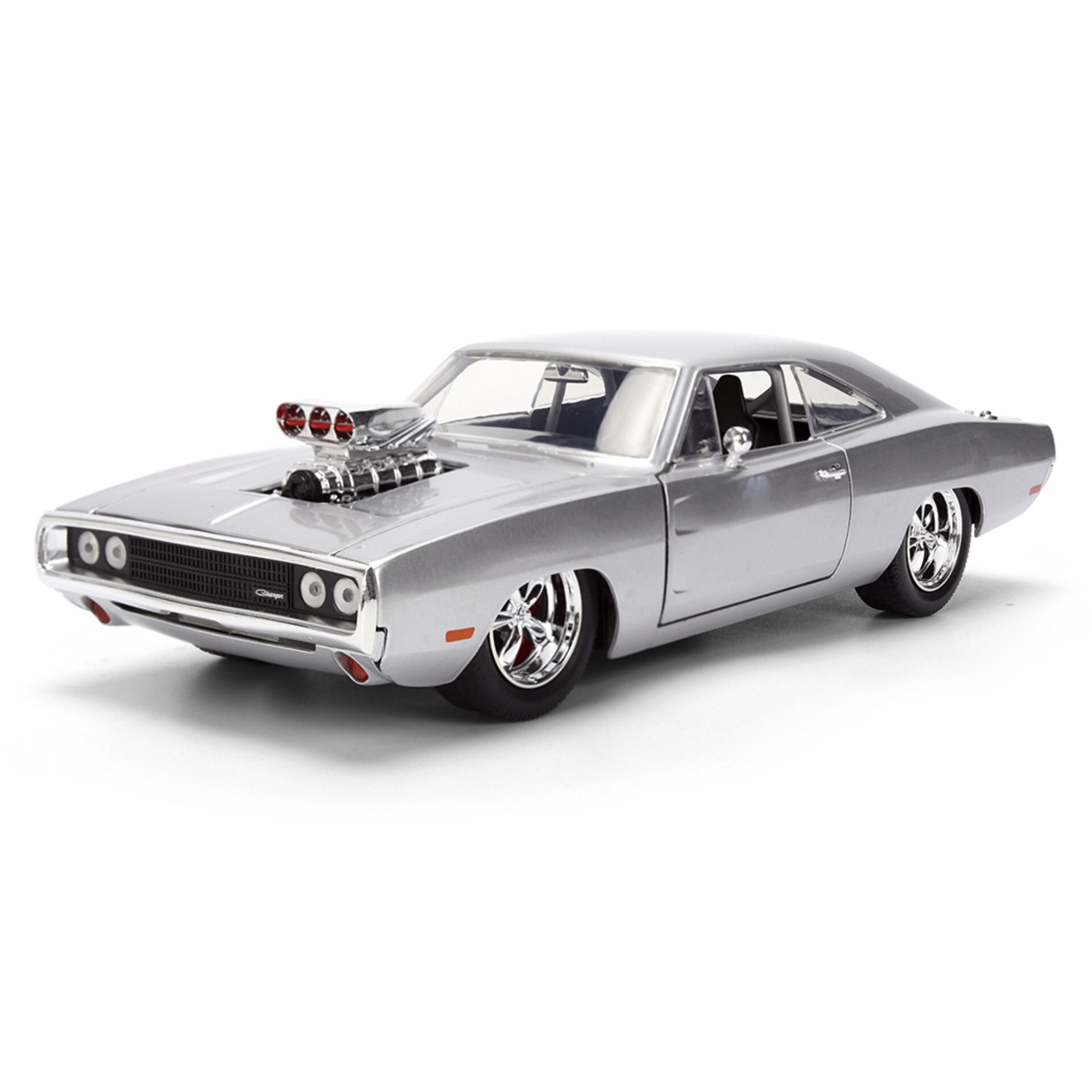 Muscle car, Silber, Lufteinlassschlitz, Coupe, Chromfelgen