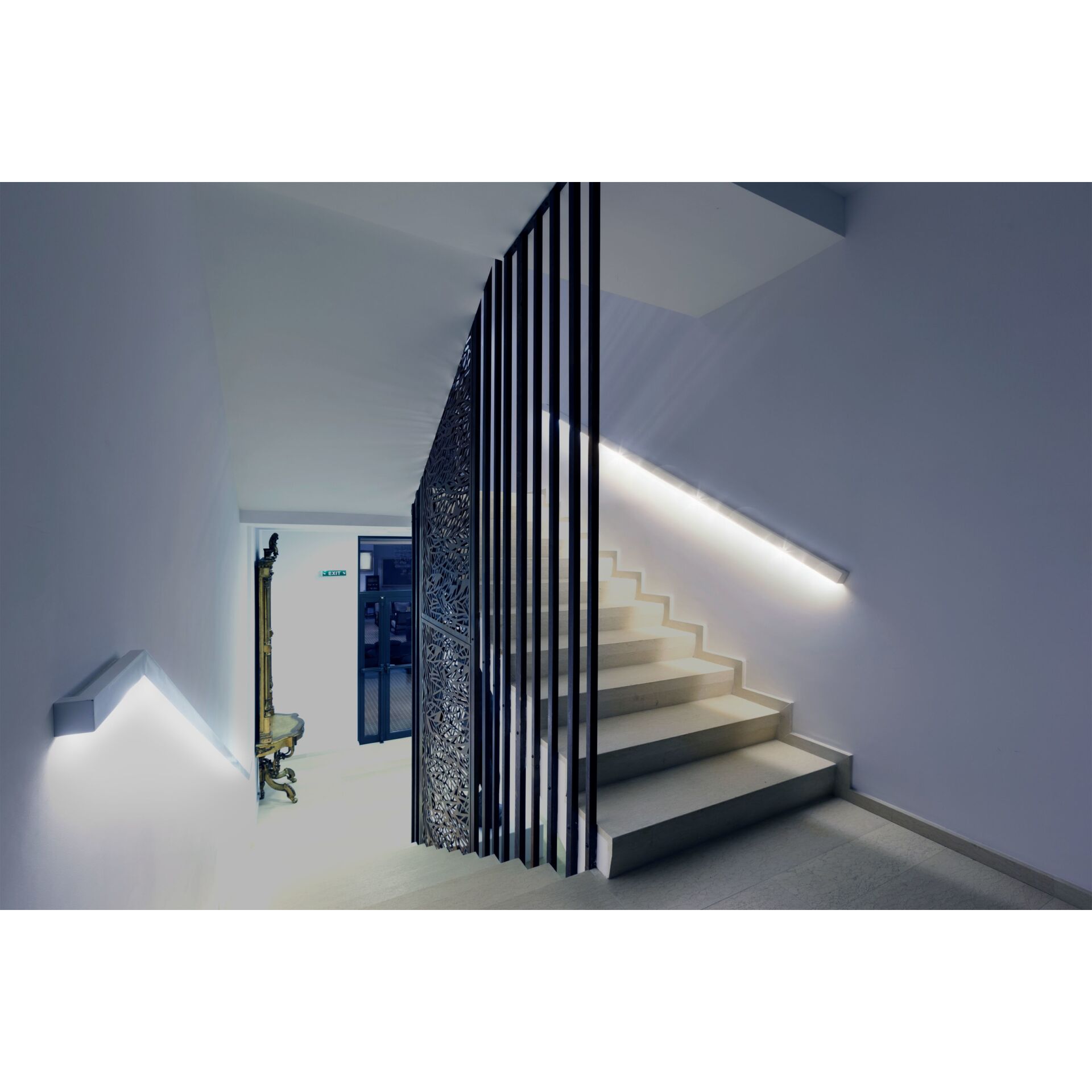 Wohnen, Treppe, Drinnen, Innenarchitektur, Handlauf