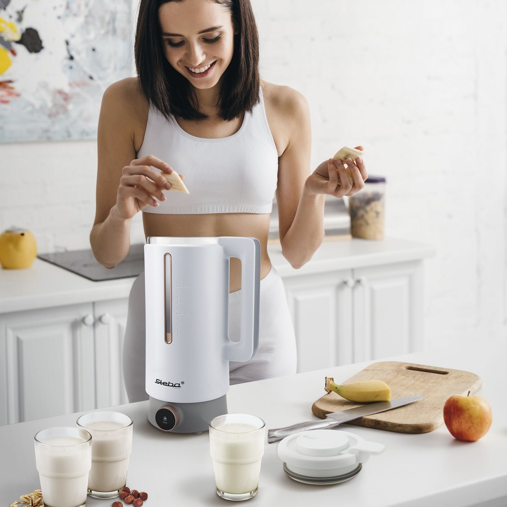 Zutaten mischen, Kochen