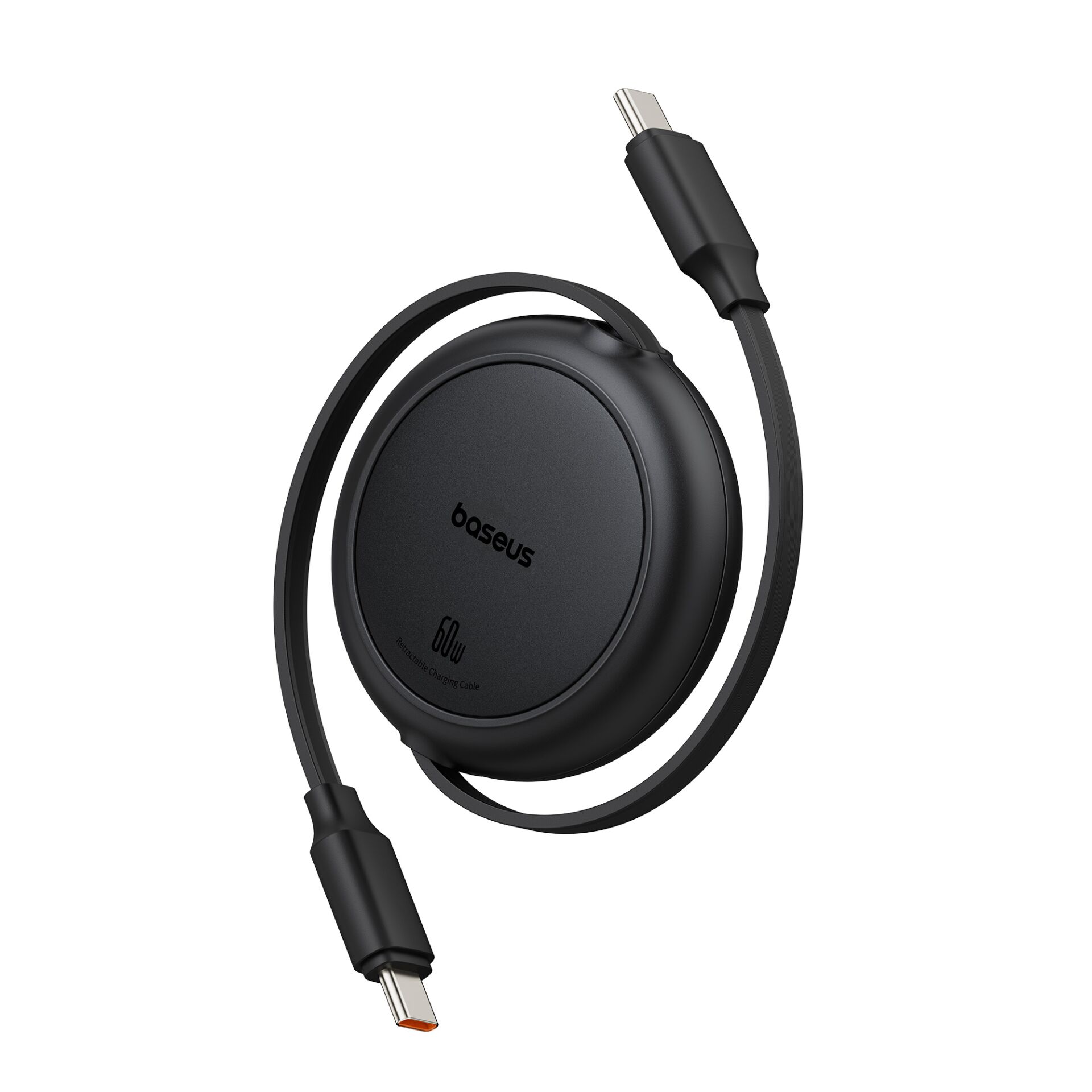 Baseus Free2Pull Mini Charging  Cable USB-C USB-C 60W 1m Black