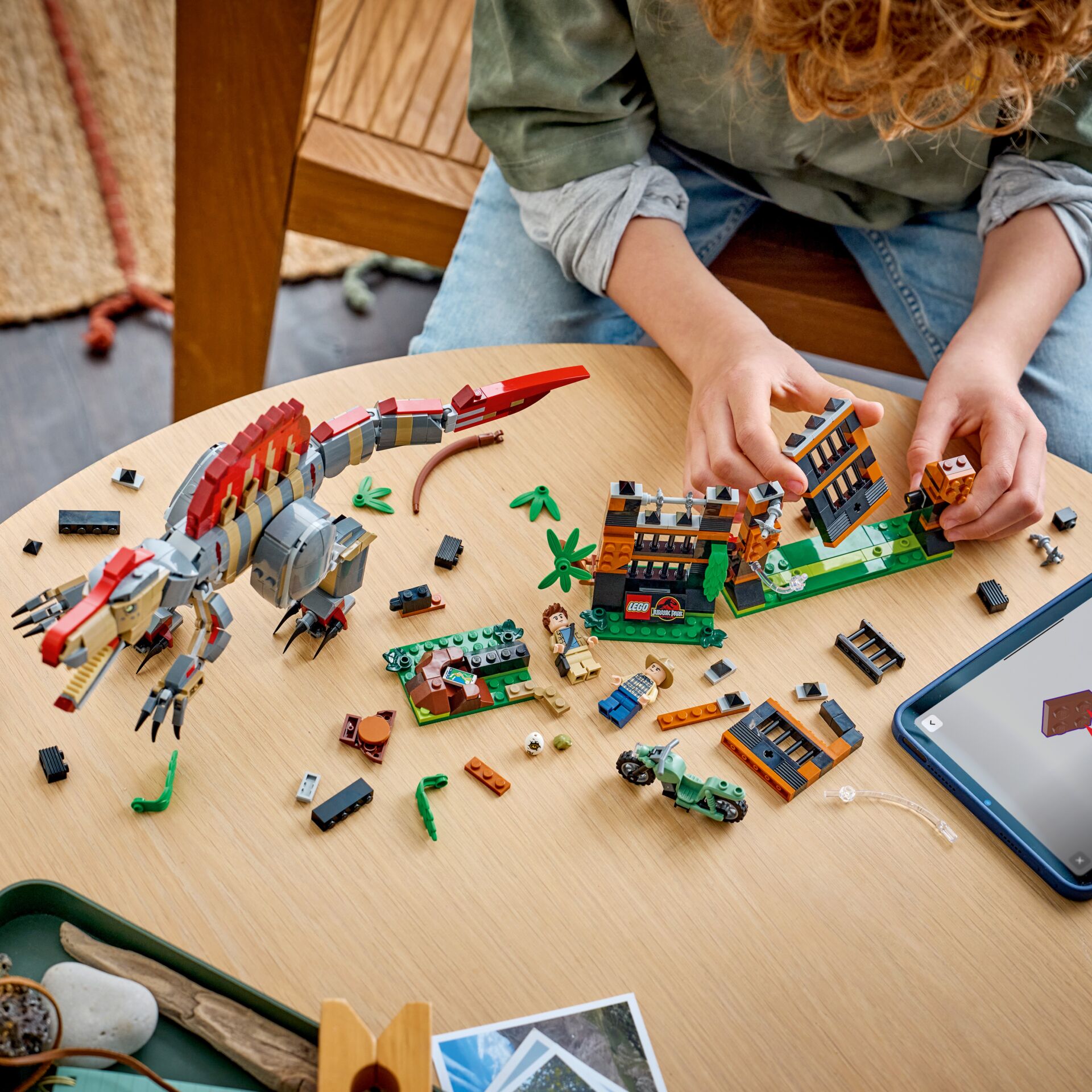 Lego, Konstruktionsbausteine, Dragon-Modell, Spielzeugset, Minifiguren