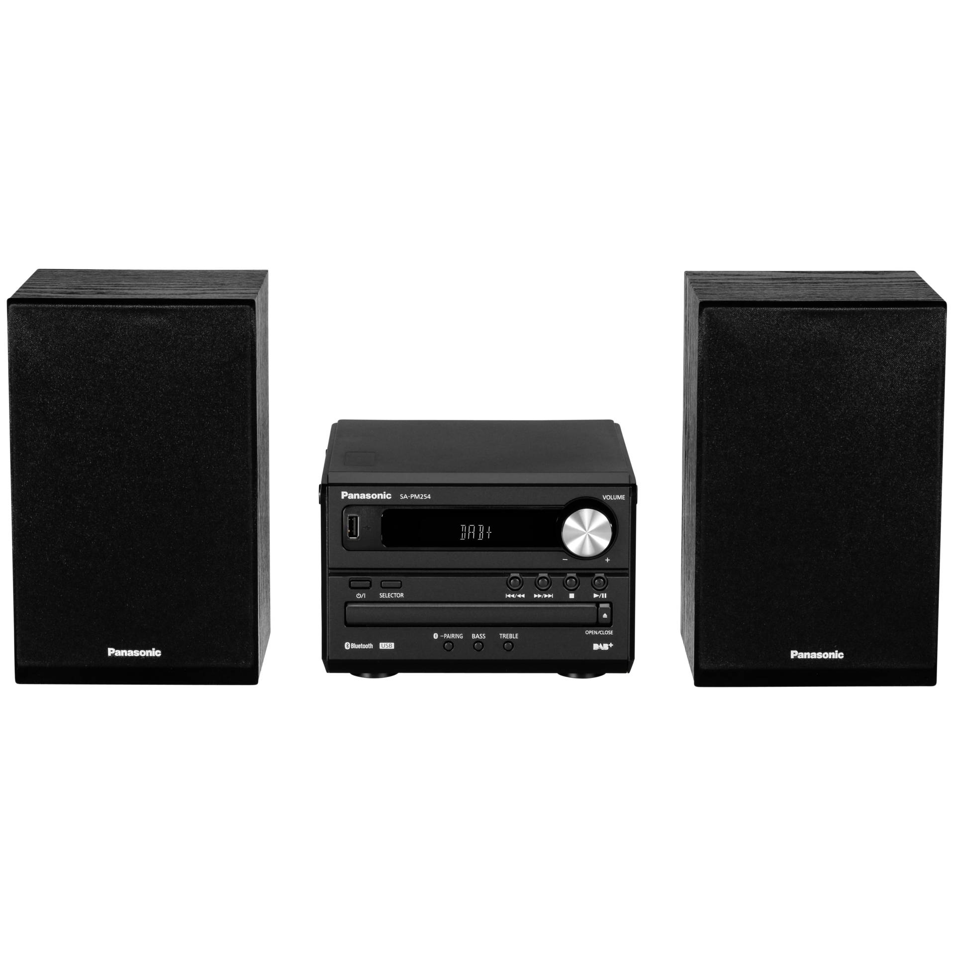 Panasonic SC-PM254EG-K schwarz Elektronik, Sprecher