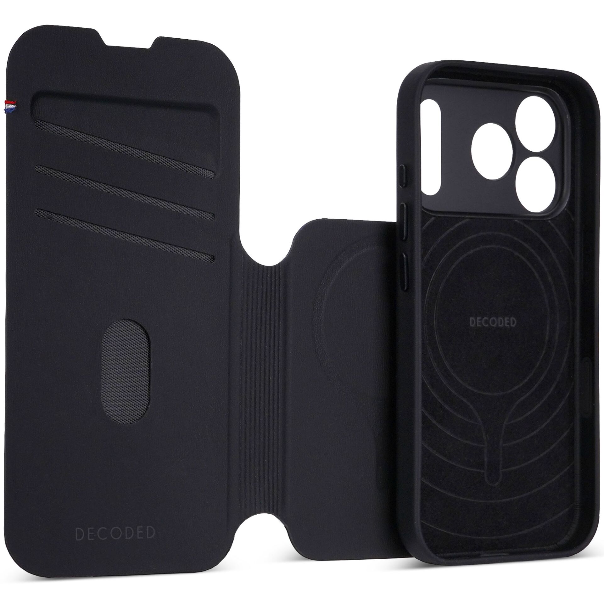 Schutzhülle, Wallet-Case, Magnetverschluss, Rückseite, Kartenfach