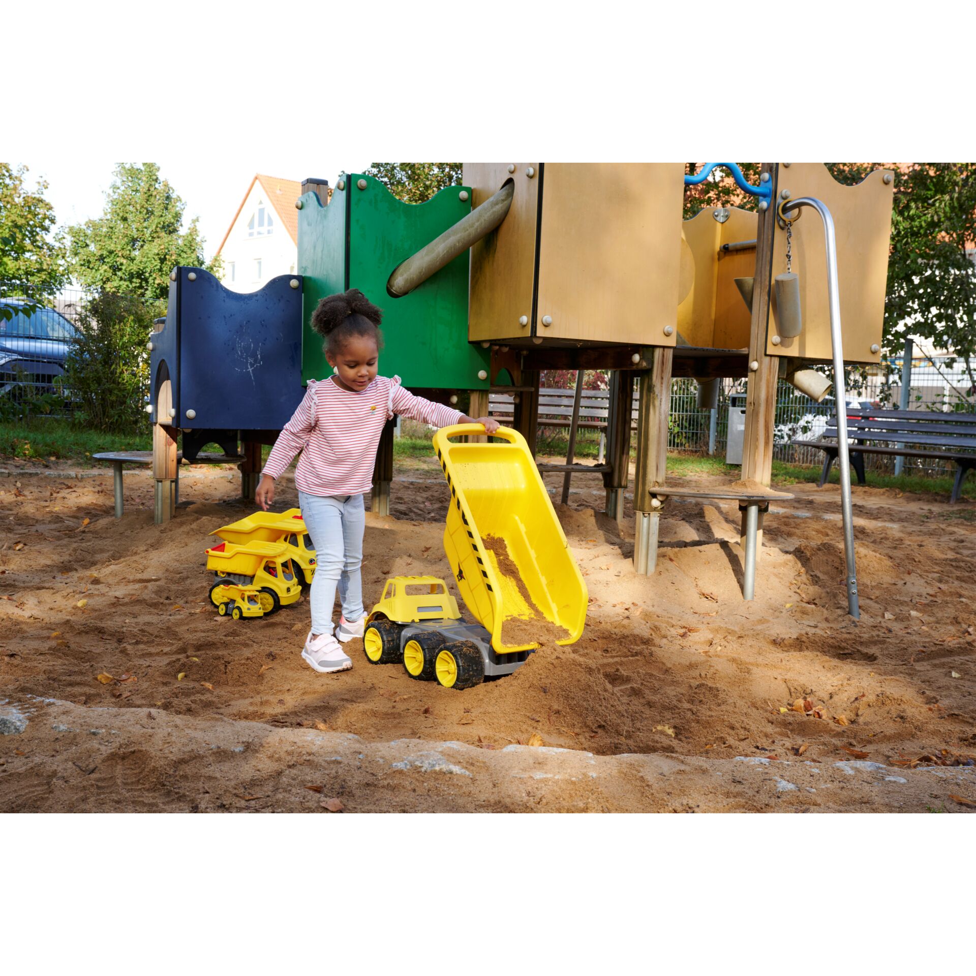 Person, Spielbereich, Draußen, Bank, Gras