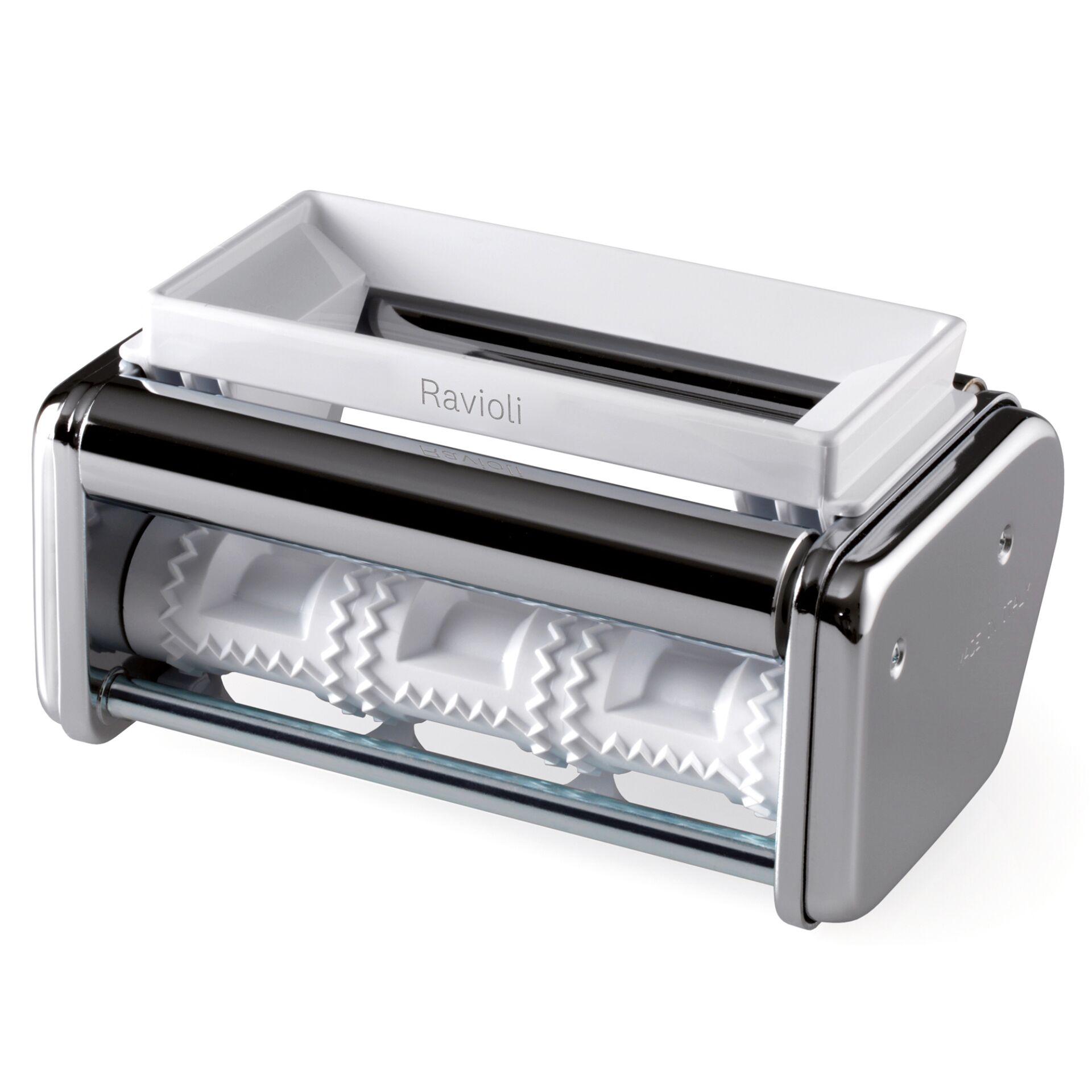 Pasta cutter, Ravioli cutter, Nudelmaschine, Chromed, Klingensystem