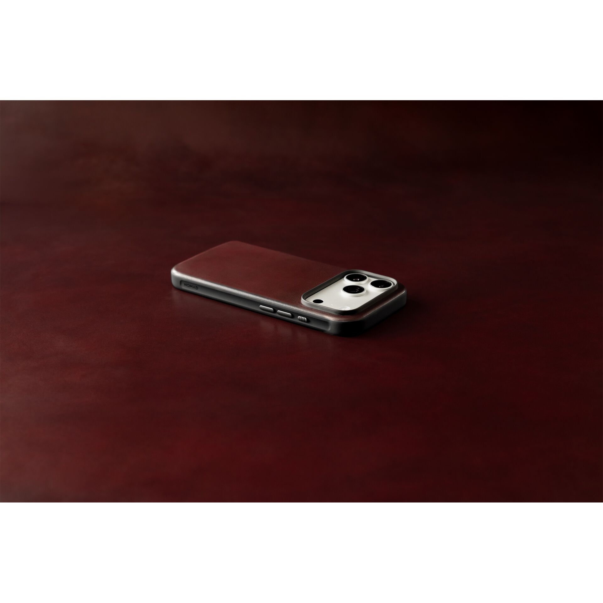 Smartphone, iPhone, Hüllen-Case, Lederhülle, Dreifach-Kamera