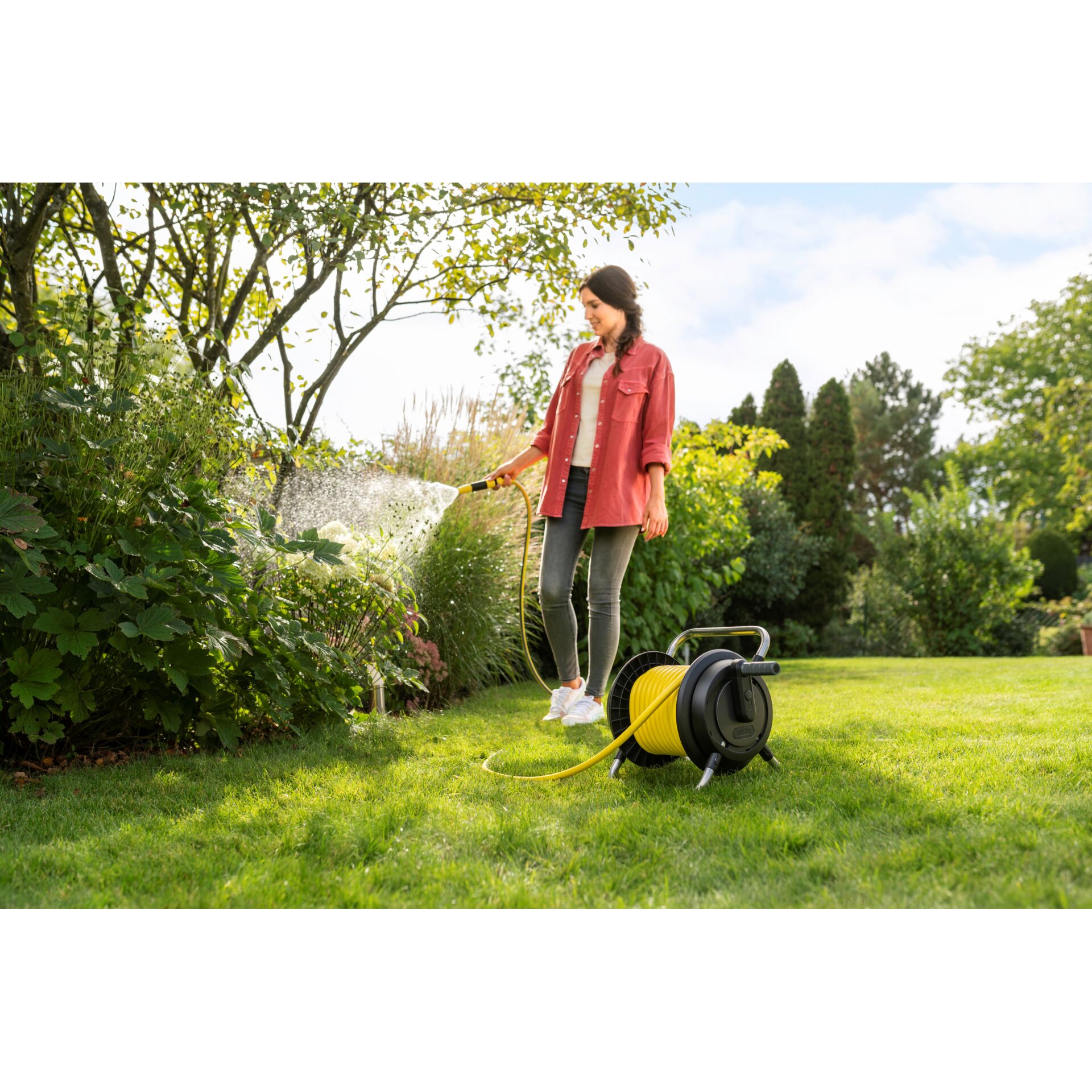 Gras, Rasen, Mädchen, Person, Jugendlich