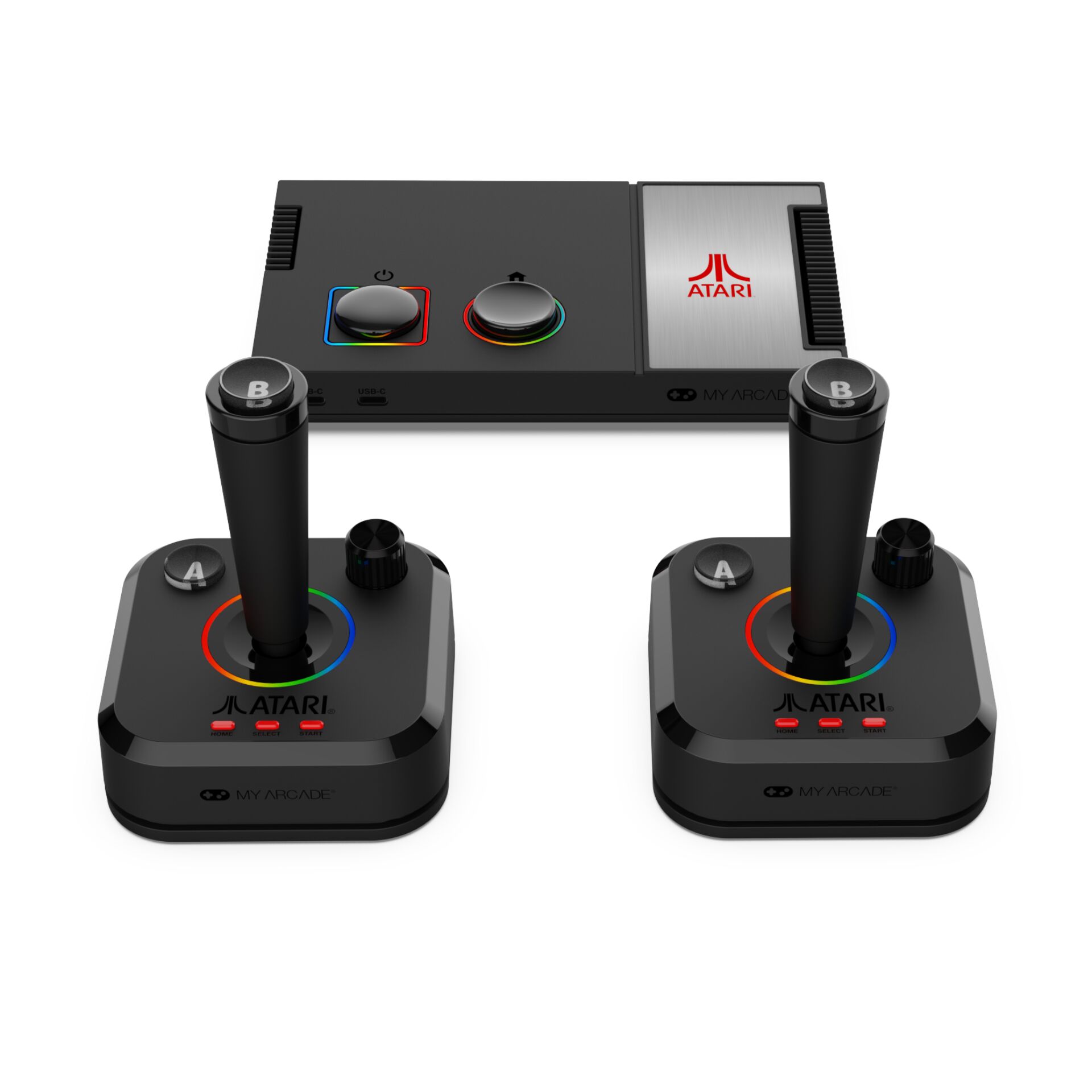 Joystick, Game-Controller, Bluetooth, Retro-Konsole, Zweispieler