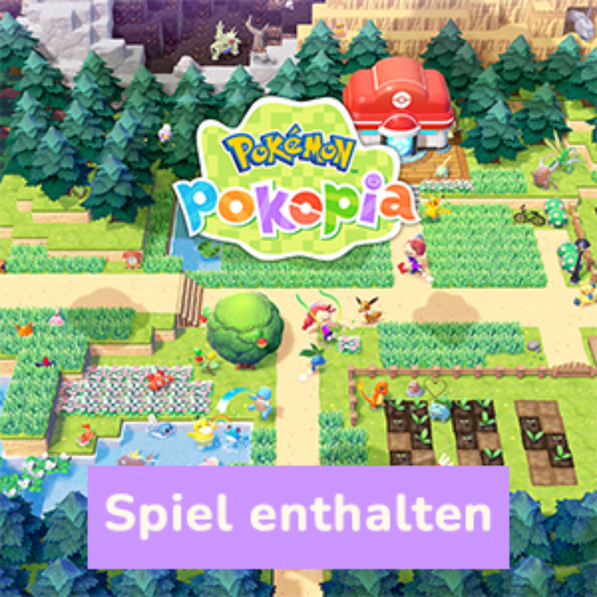 pokémon, pokéopia, videospiel, Pixelkunst, Wald