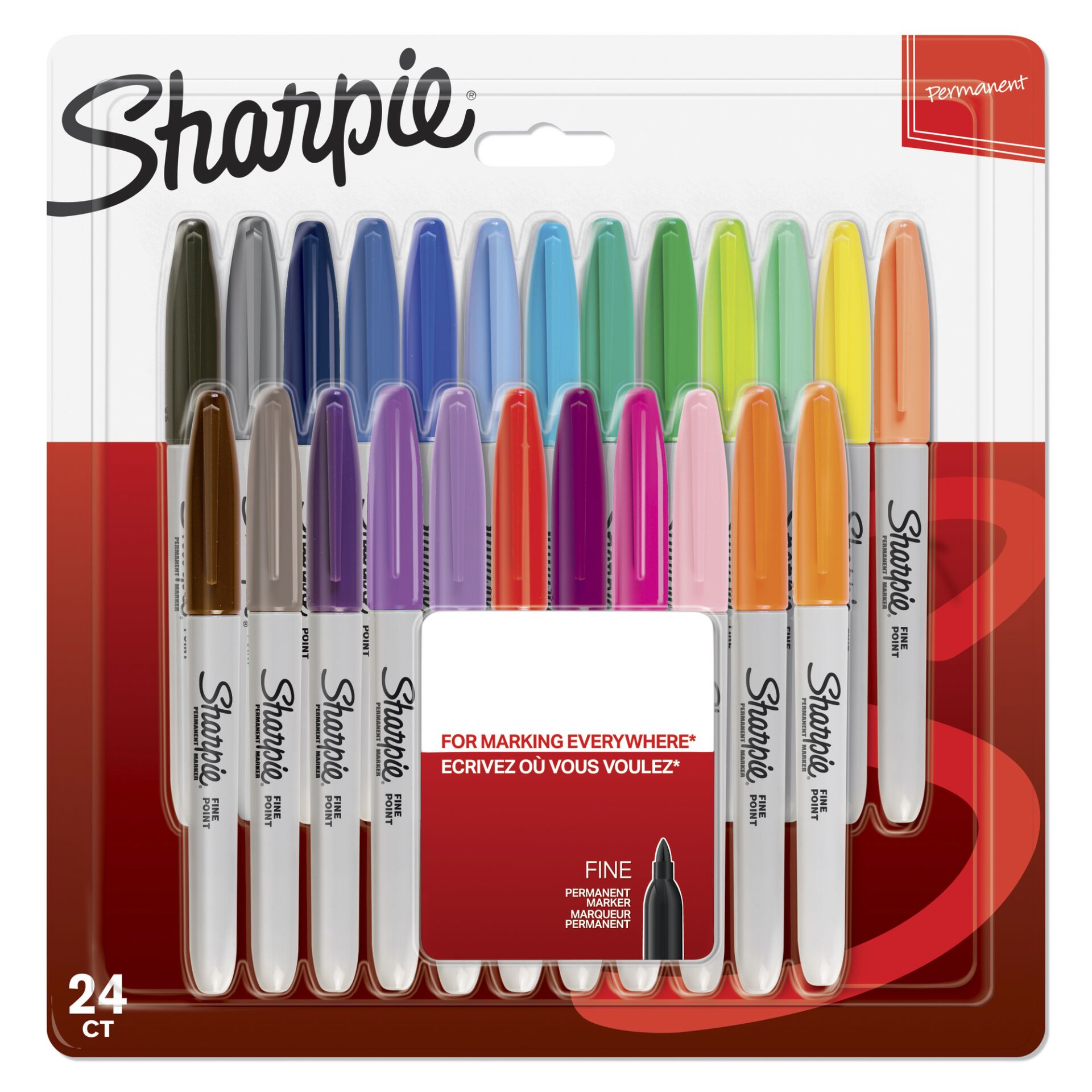 1x24 Sharpie Permanentmarker F  24 Farben