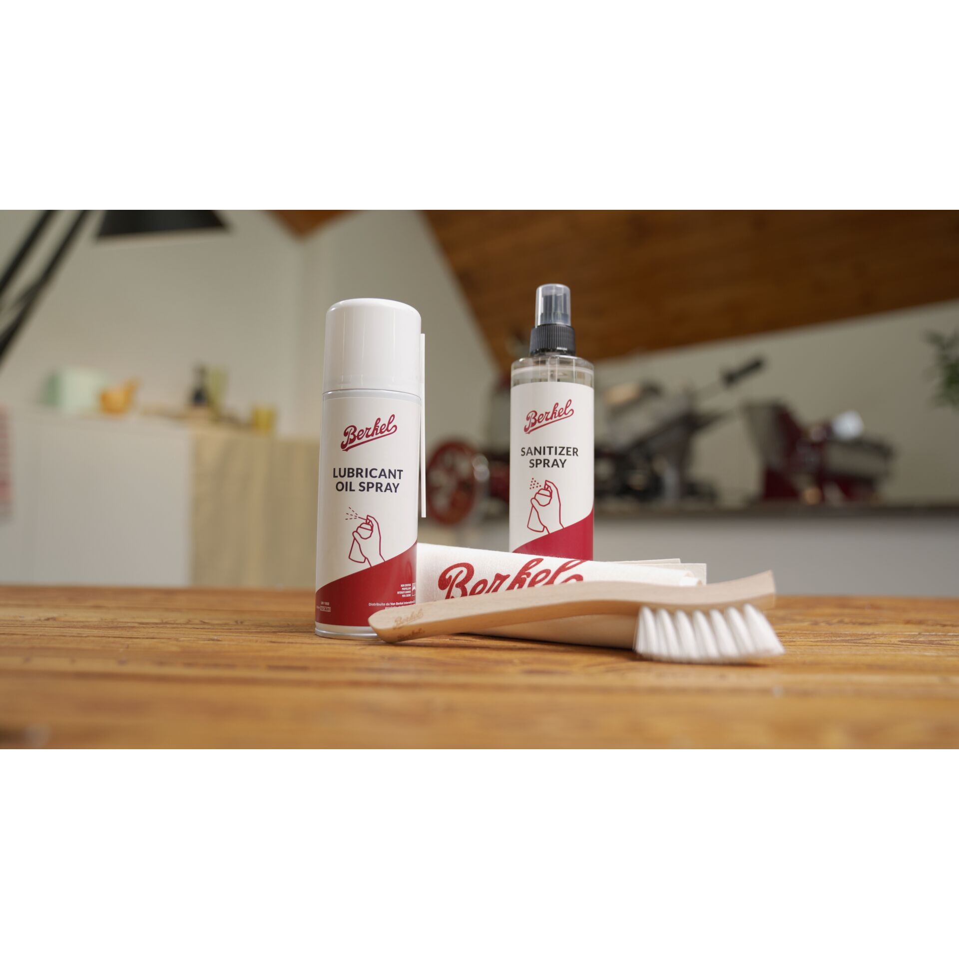 Lubricant, Ölspray, Desinfektionsspray, Bark?, Care kit