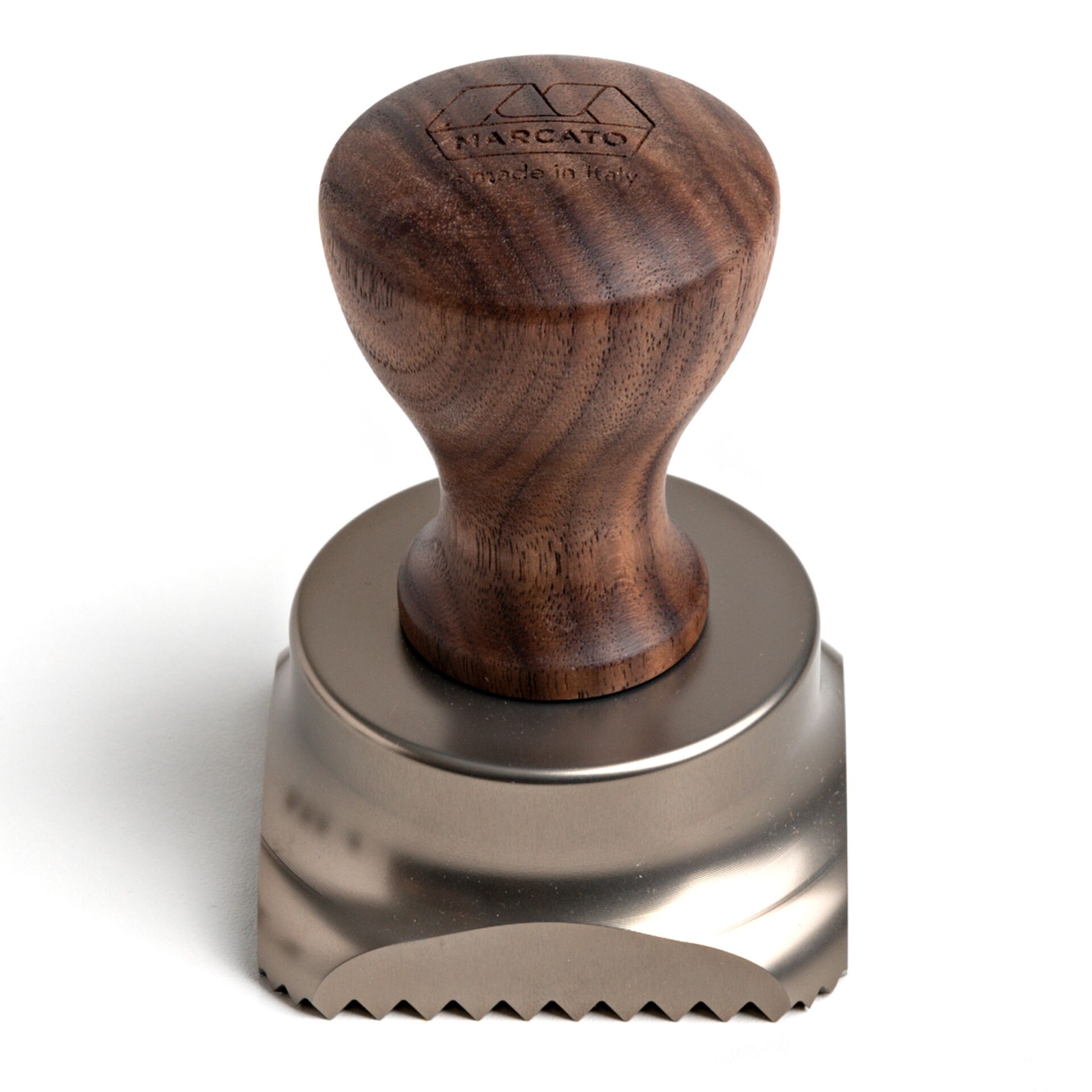 Kaffeemaschine, Stempel, Holzgriff, Stempelhalter, Metallbase