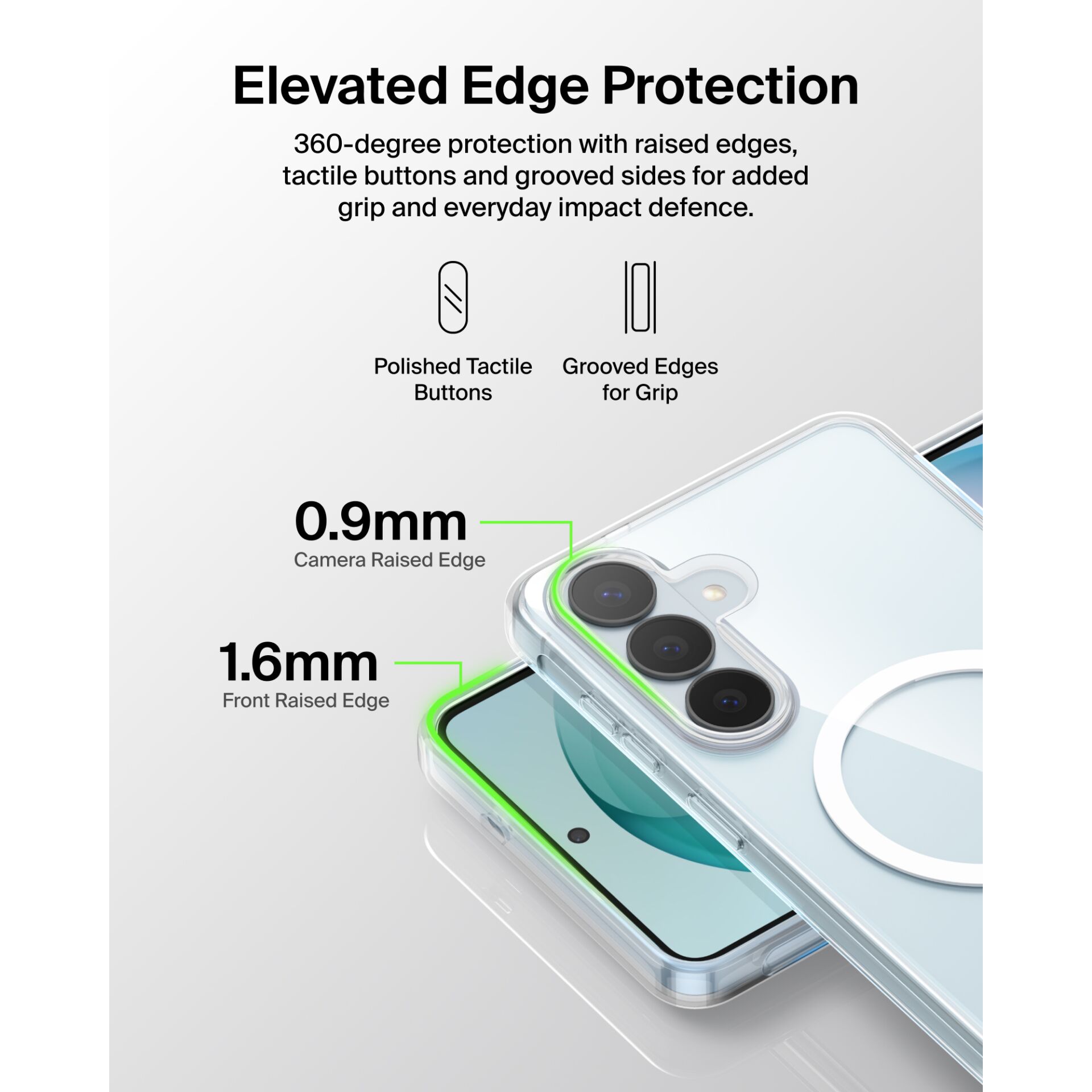 Schutzhülle, Rückseite, Kamera Schutz, Stoßfest, Transparent