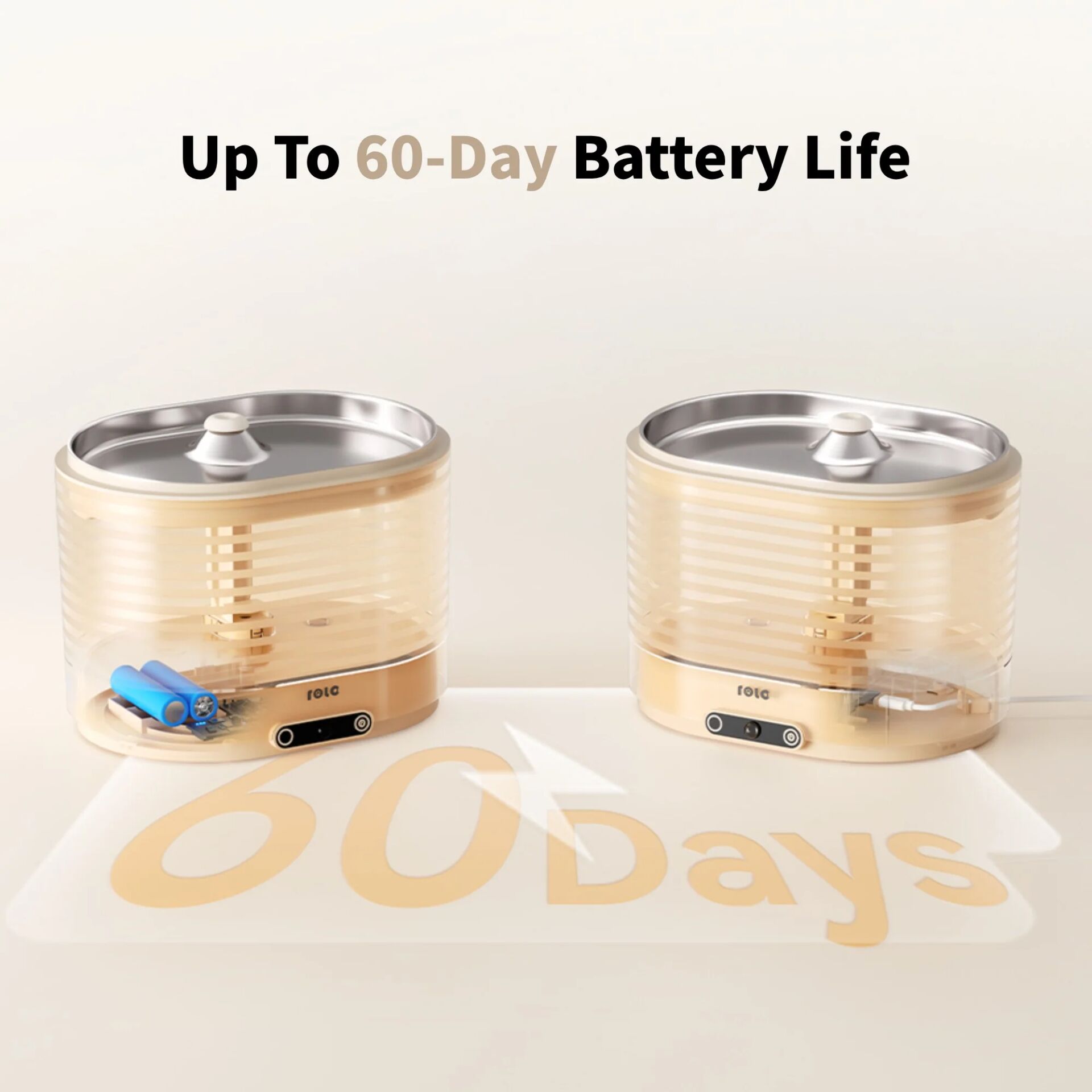 toaster, batterielebensdauer, dualer kannister, goldfarben, transparenter cuerpo