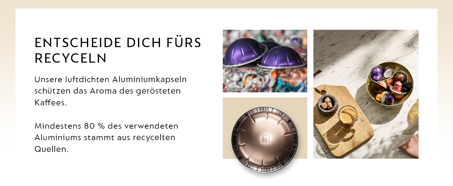 Kapseln, Aluminium, Kaffee, Kaffeezubehör, Becher-Deckel