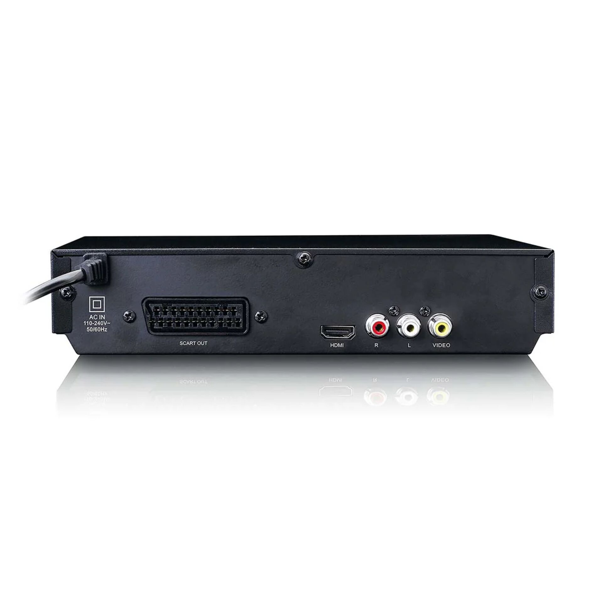 dvb-t receiver, scart out, hdmi, video ports, av connectors
