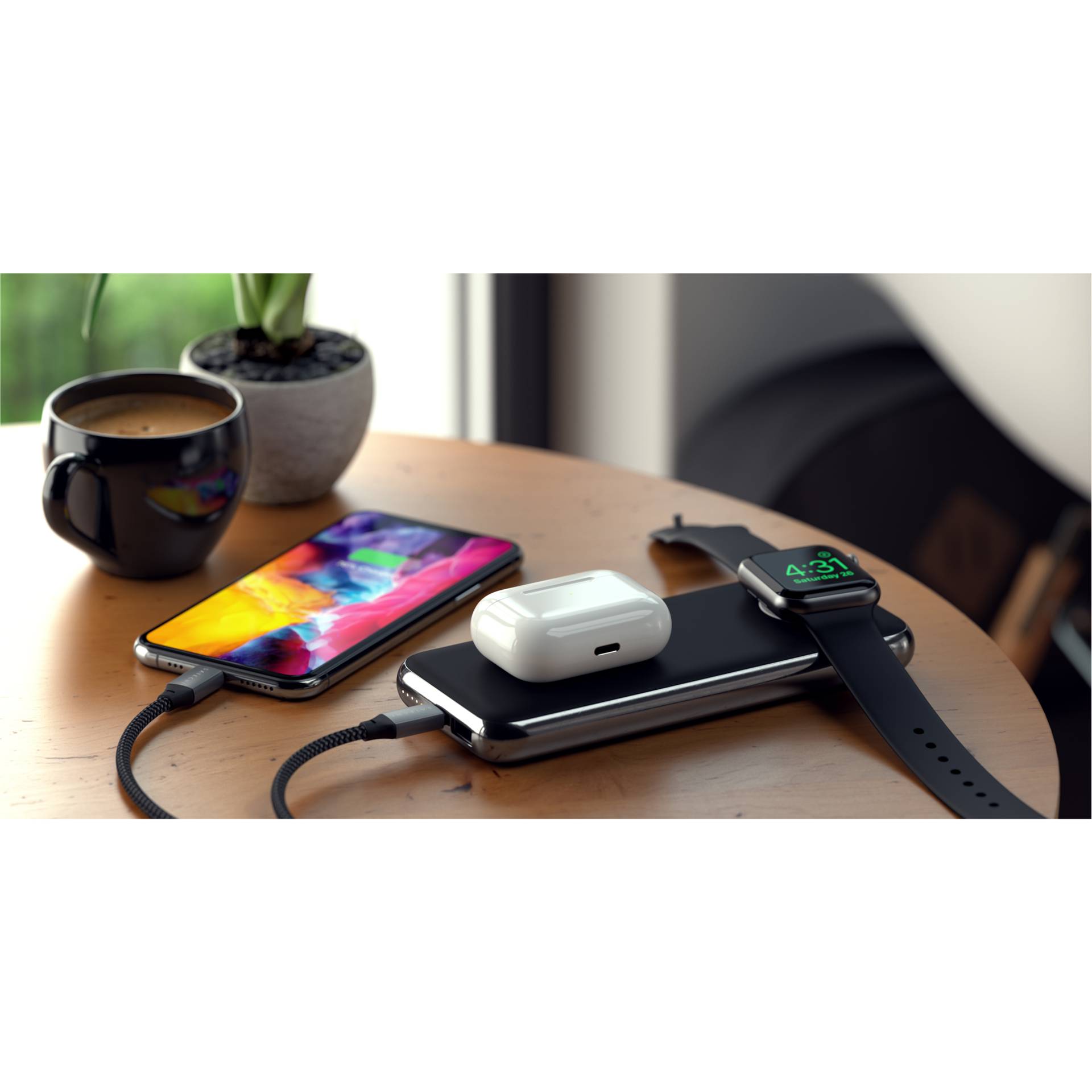 Elektronik, Telefon, Handy, Bildschirm, Tasse