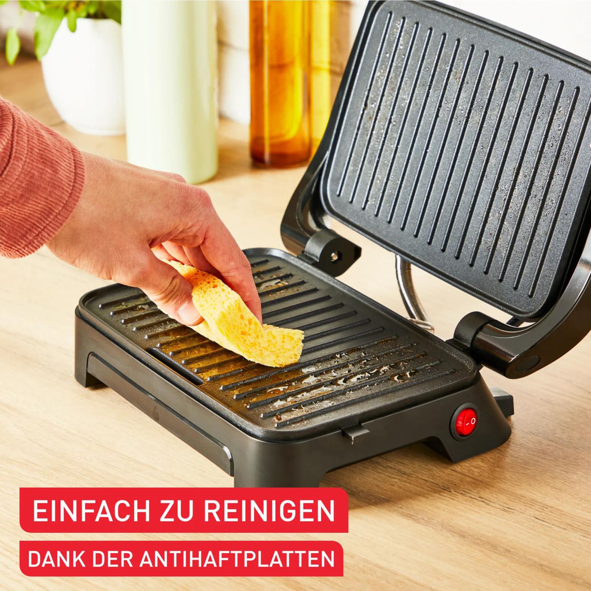 Sandwichmaker, Grillplatte, Antihaft, Küche, Backen