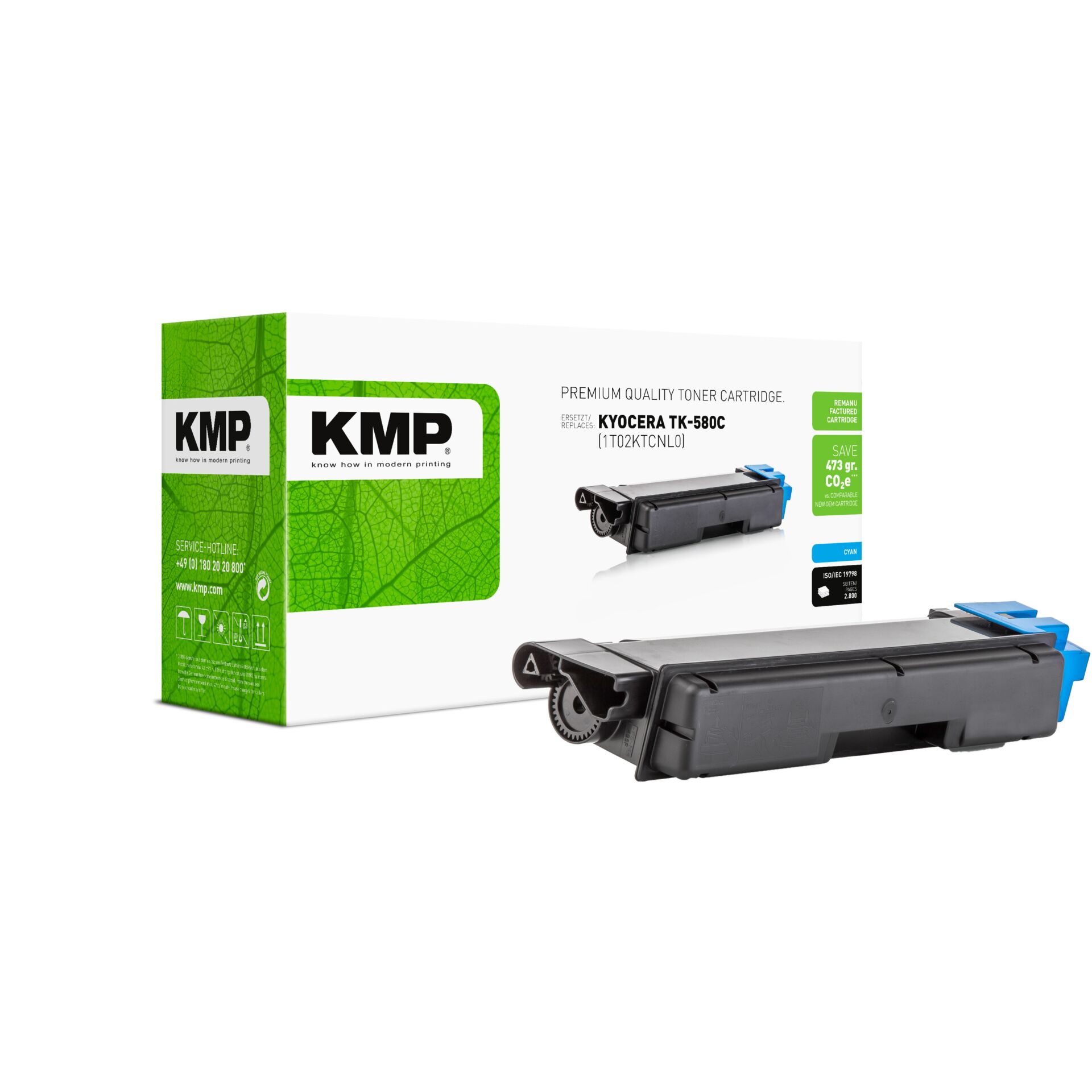 Adapter, Elektronik, Computer-Ausrüstung, Computerausrüstung, Rad, Tonerpatrone, KMP, TK-580C, Toner Cartridge, BK/Cyan/Magenta?
