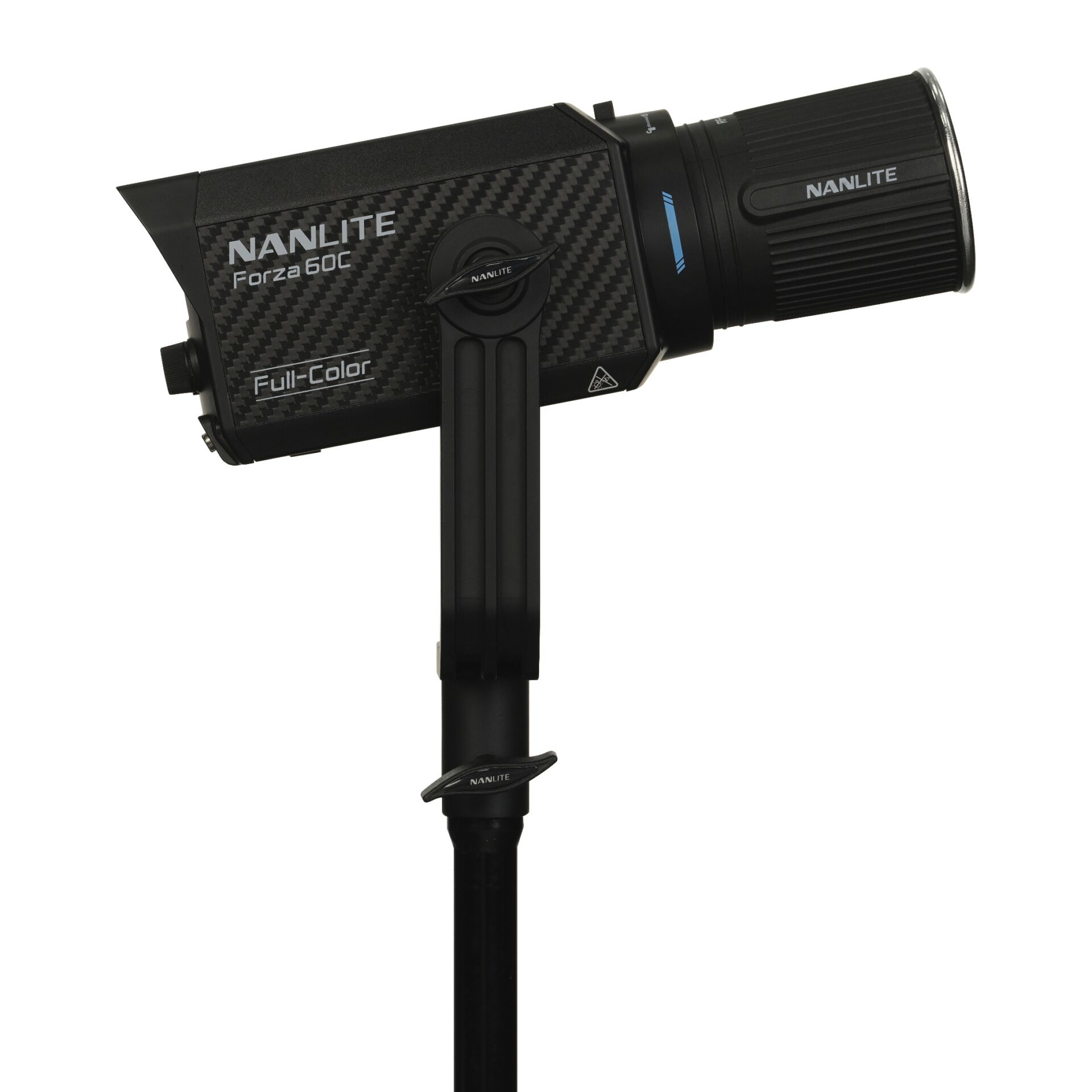 Spotlight, Stativkopf, NANLITE Forza 60C, Full-Color, LED-Beleuchtung