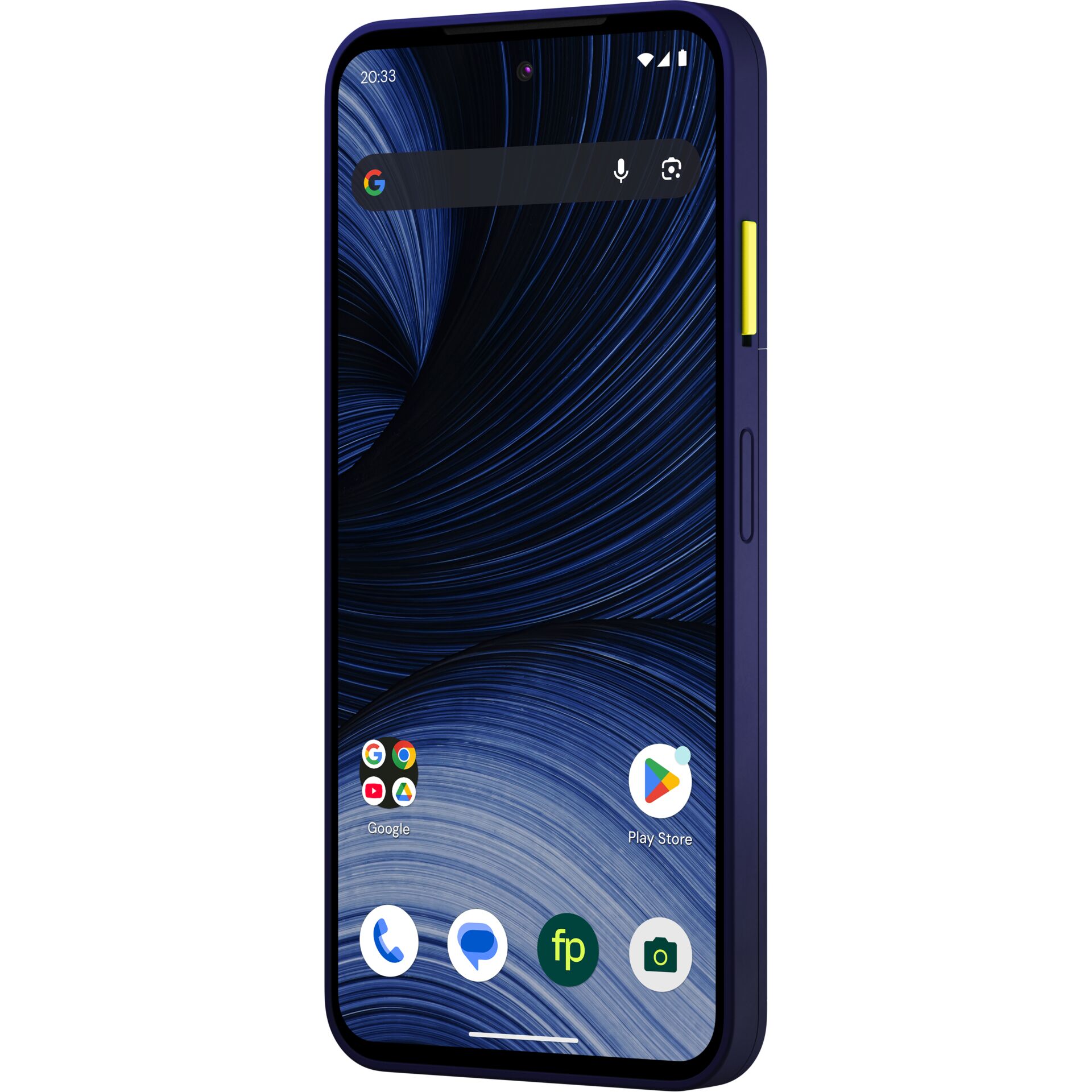 Smartphone, Blau, Display, Android, Casesfreundlich