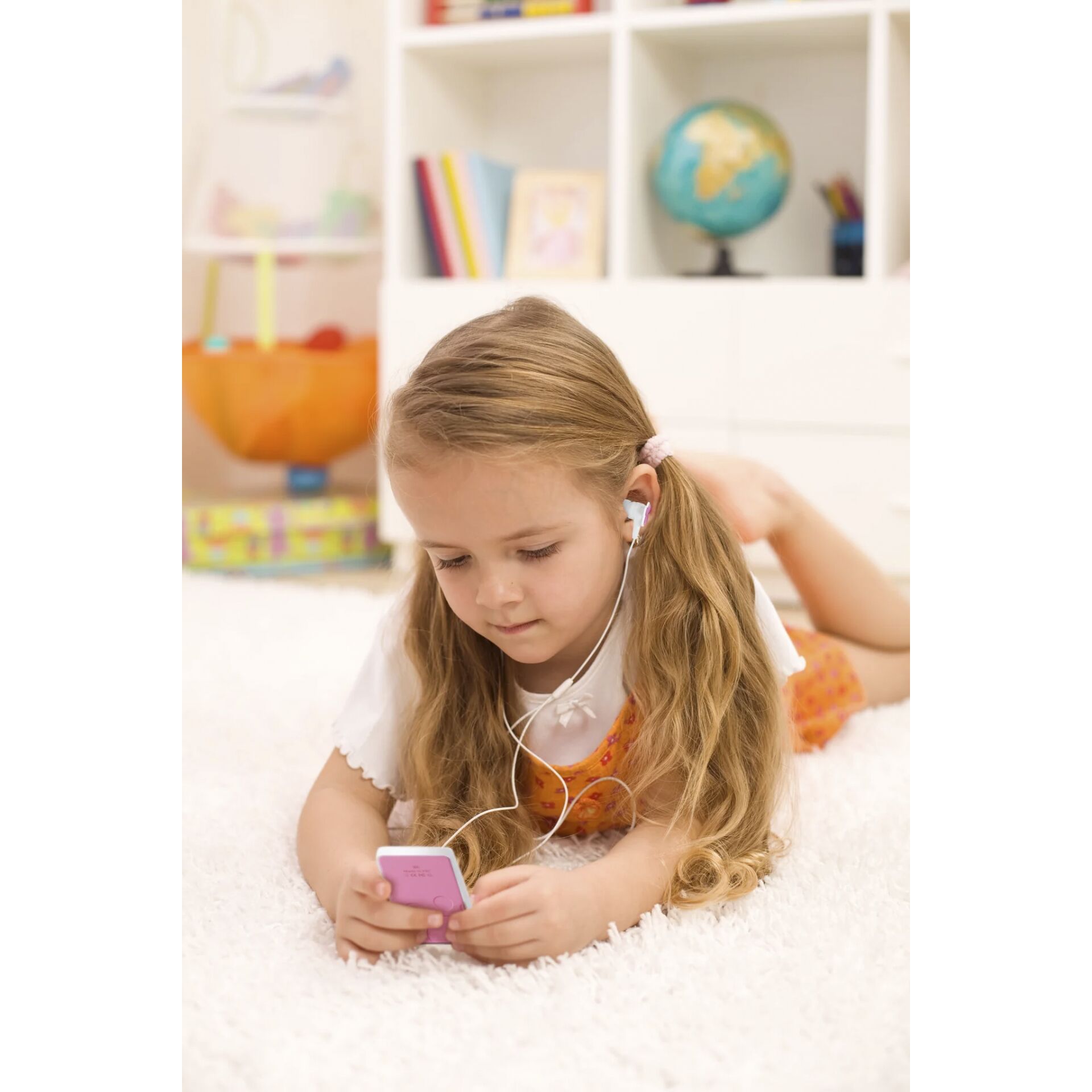 Kind, Weiblich, Mädchen, Person, Ohrhörer