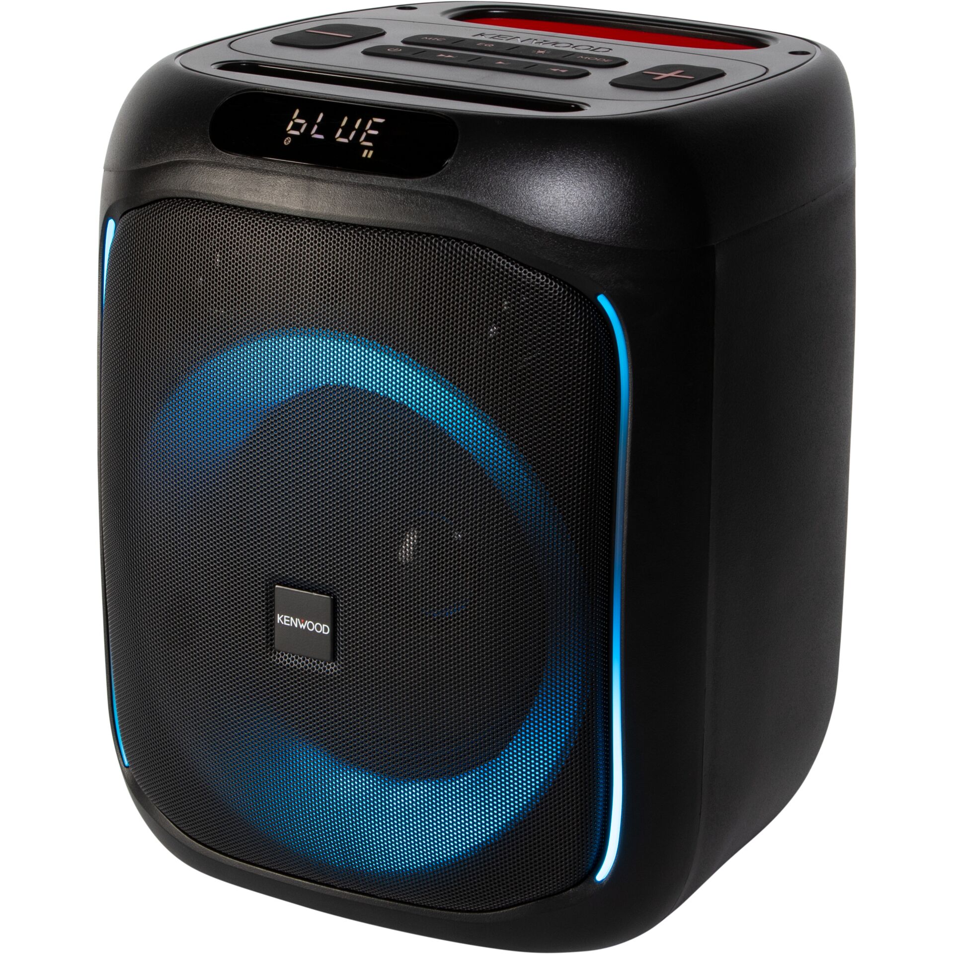 Lautsprecher, tragbar, Bluetooth, Schwarz, LED