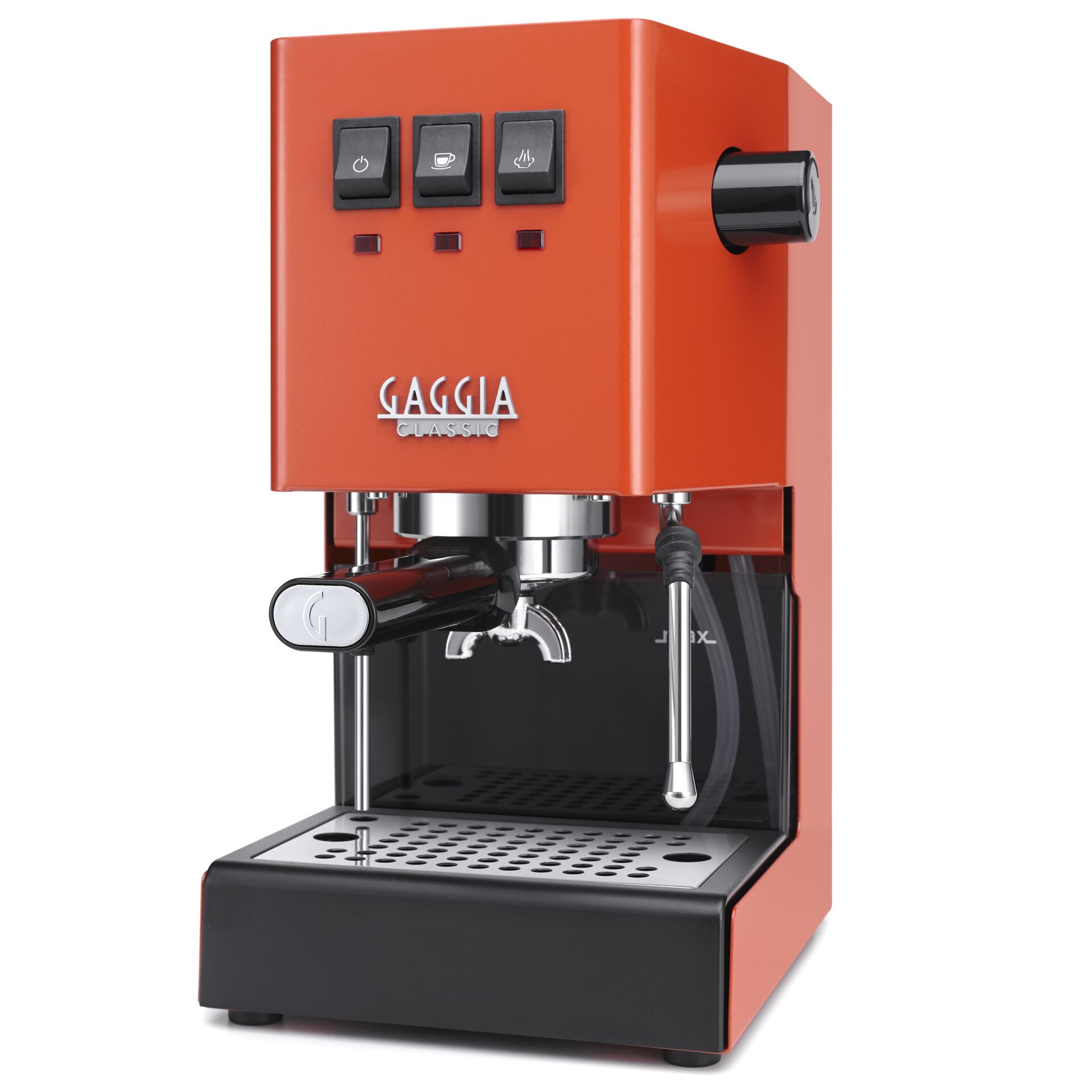 Espressomaschine, Gaggia Classic, Kaffeemaschine, Kaffeezubereitung, Rotorange