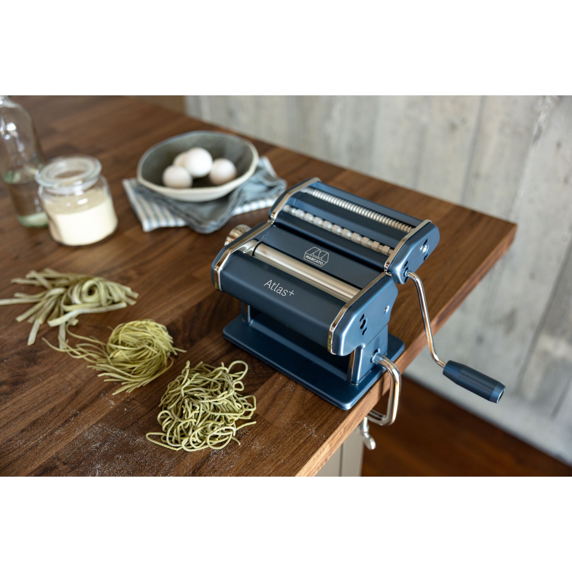pasta machine, marcato, atlas, manuelle Kurbel, Küchengerät