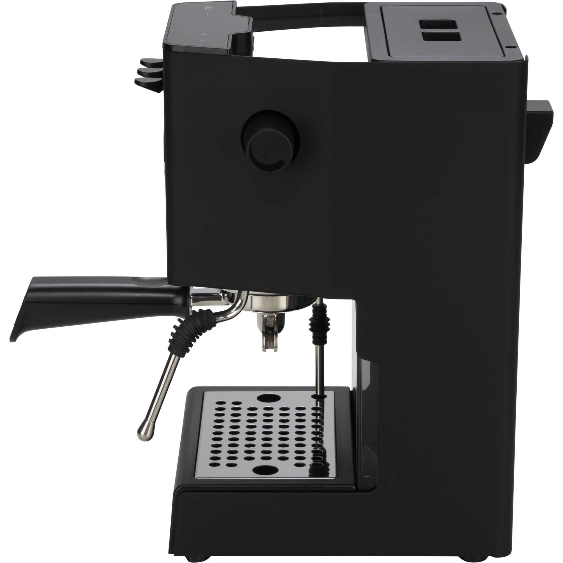 Espressomaschine, Kaffeemaschine, Portafilter, Dampfrohr, Brühkopf