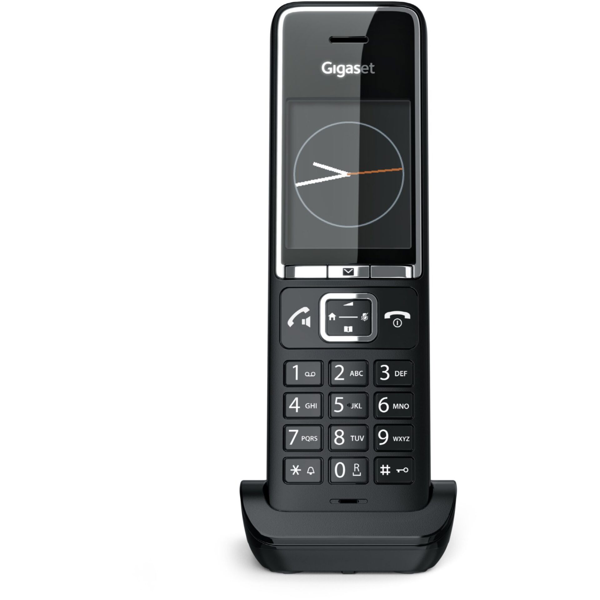 DECT, Festnetztelefon, Schwarz, Klingelton, Basisstation