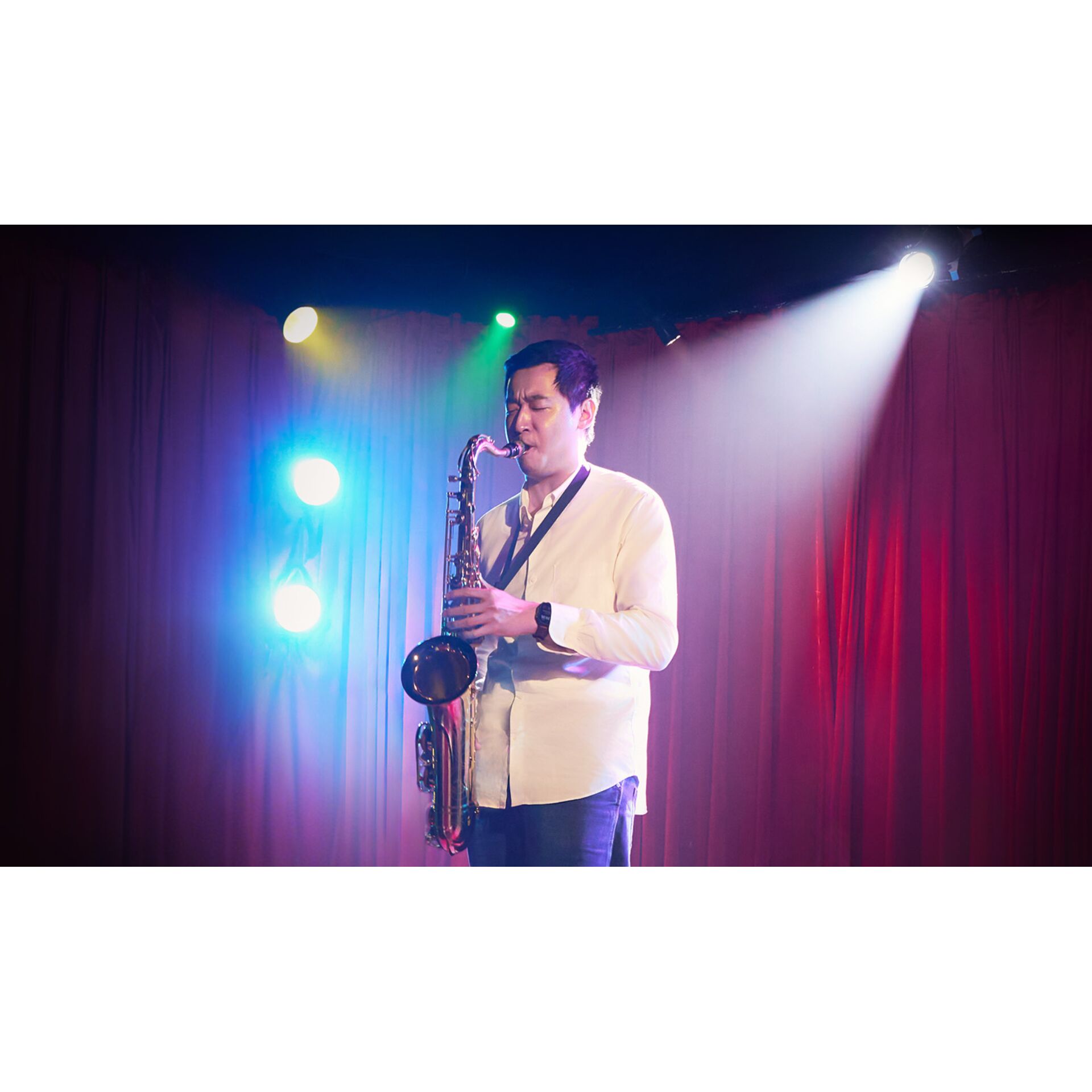 Saxophon, Live-Musik, Musiker, Saxophonist, Bühnenauftritt