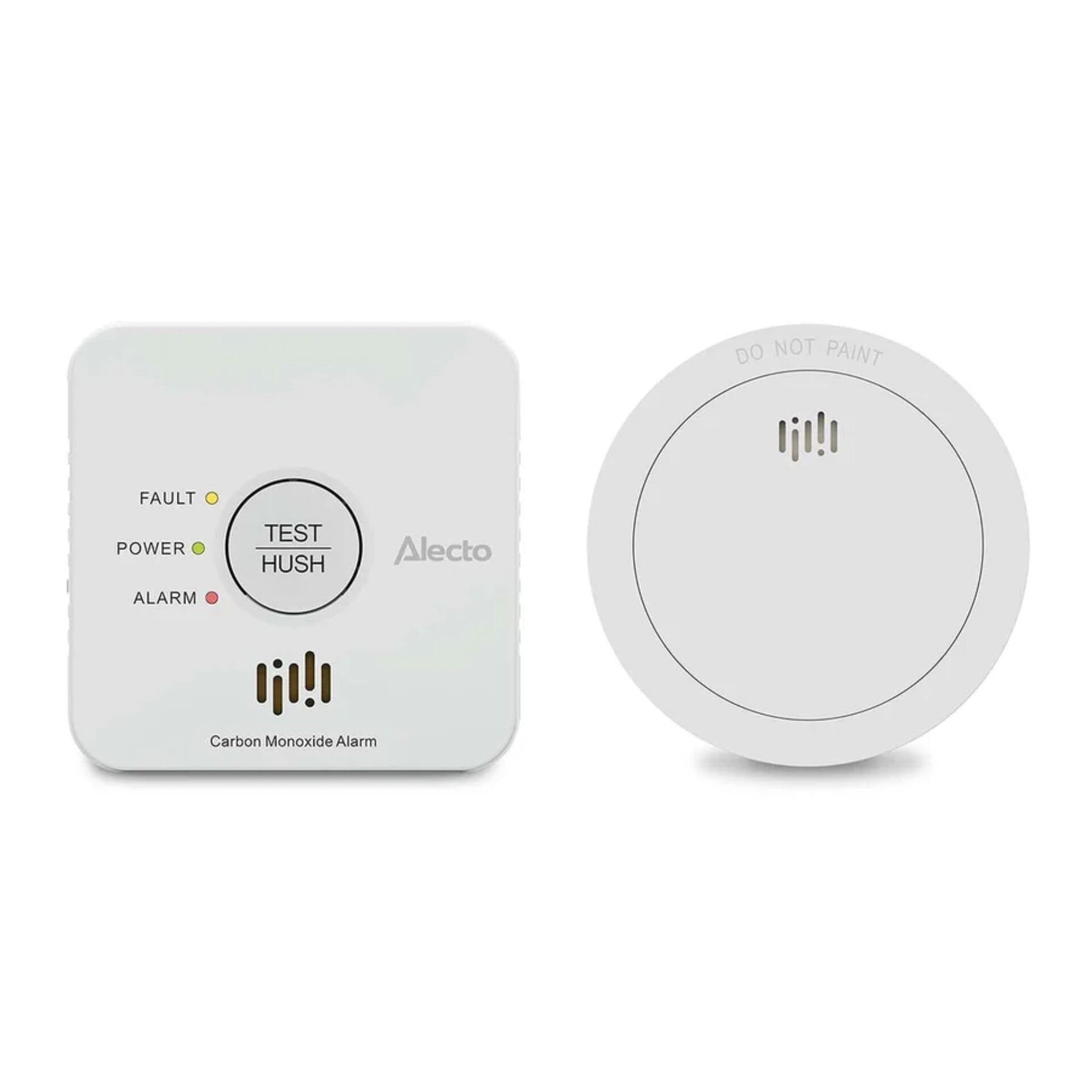CO2-Alarm, Kohlenmonoxid, Drahtloser Sensor, Wandmontage, Detektor