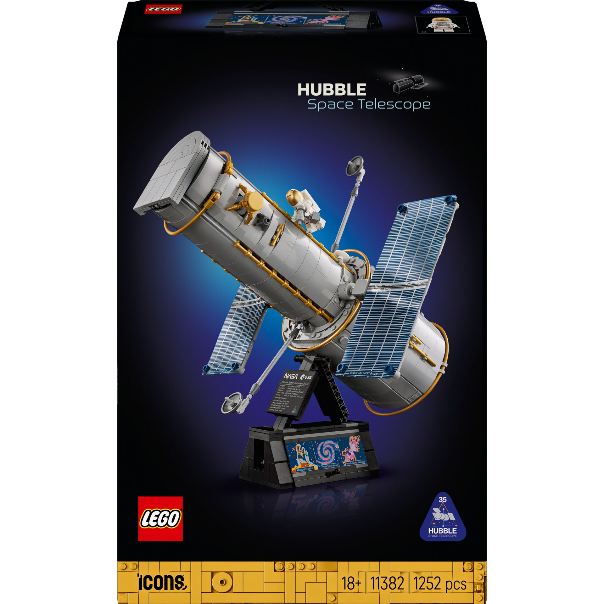 Raumfahrzeug, Satellit, Teleskop, LEGO, Set-Szene