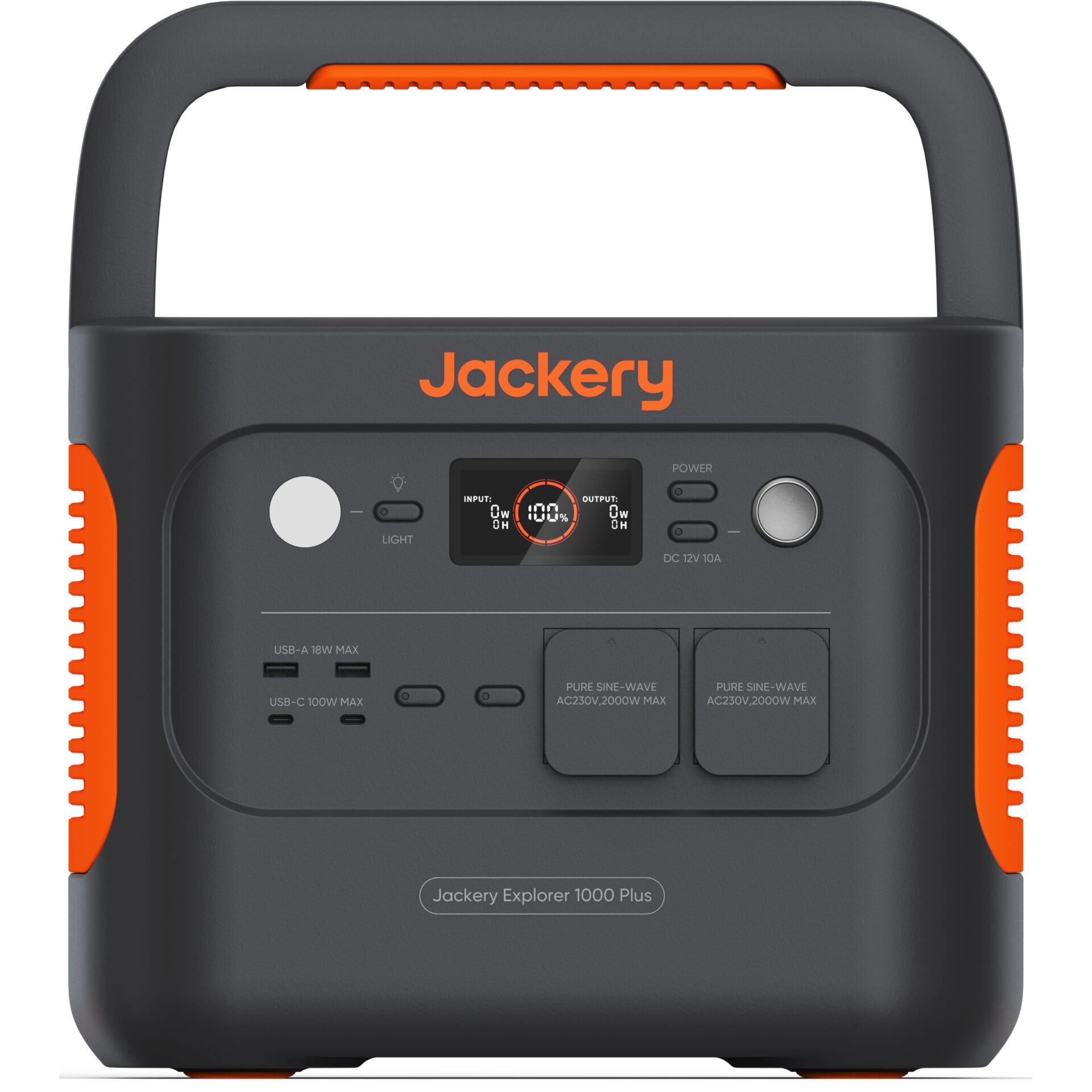 Stromgenerator, Tragbarer Akku, Jackery Explorer 1000 Plus, SNT-Display, Power Station