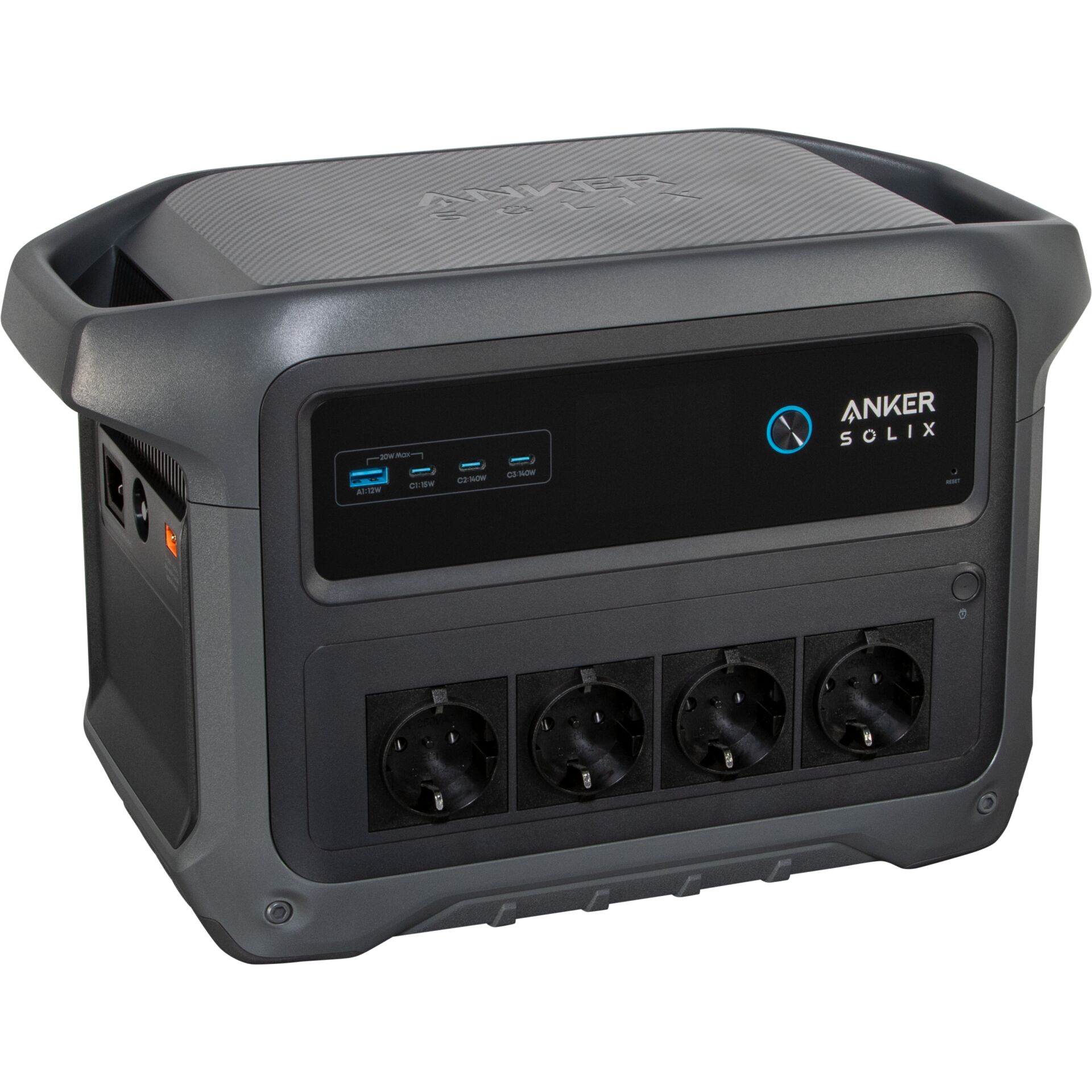 Power station, tragbarer Generator, USB-C Ports, mehrere Ausgänge, Überspannungsschutz