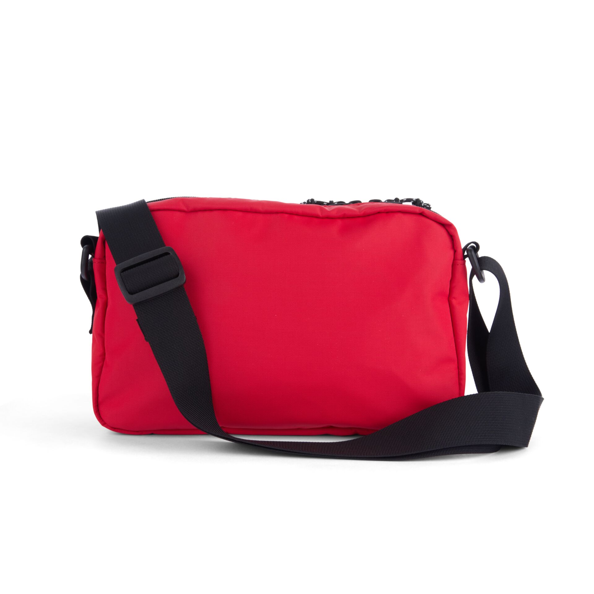 Schultertasche, Crossbodytasche, Rot, Tragegurt, Reißverschluss