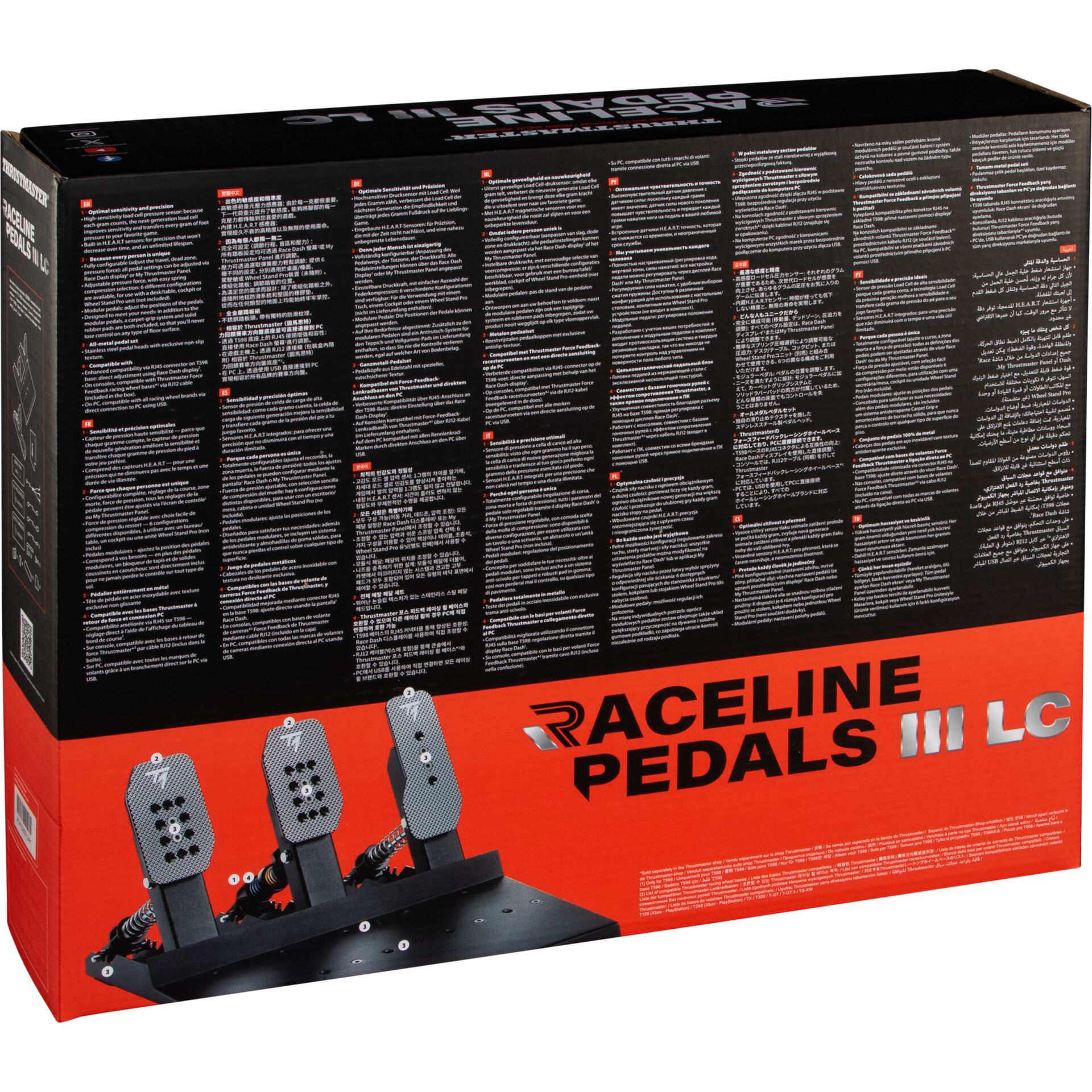 Pedale, Rennrad, PC-kompatibel, Metall, Verpackung