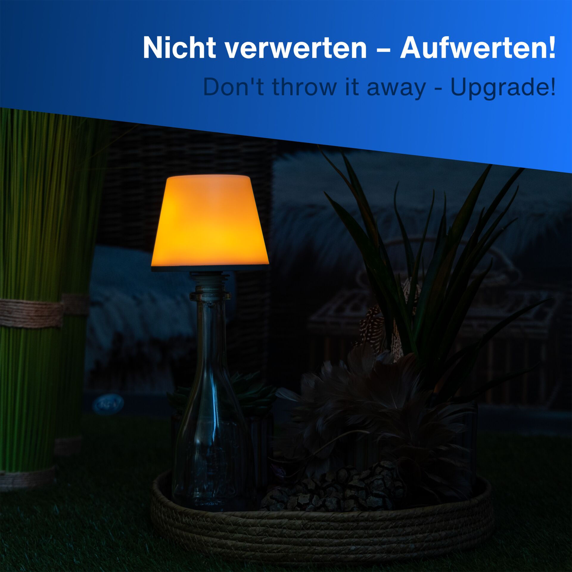 Lampe, Pflanze, Lampenschirm