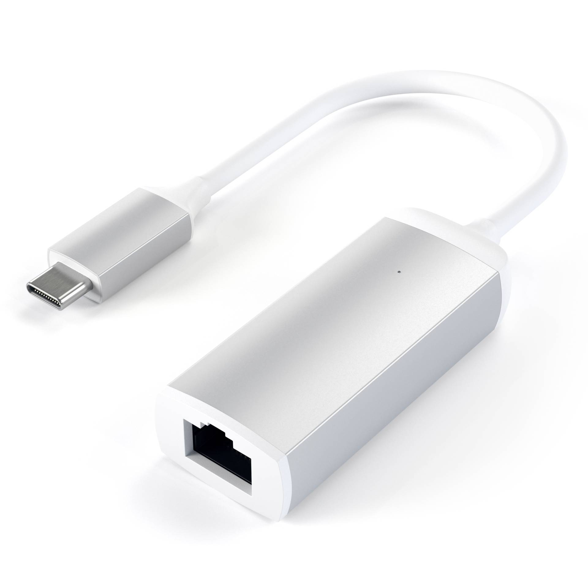 Satechi Type-C zu Ethernet Adapter silver Adapter, Elektronik