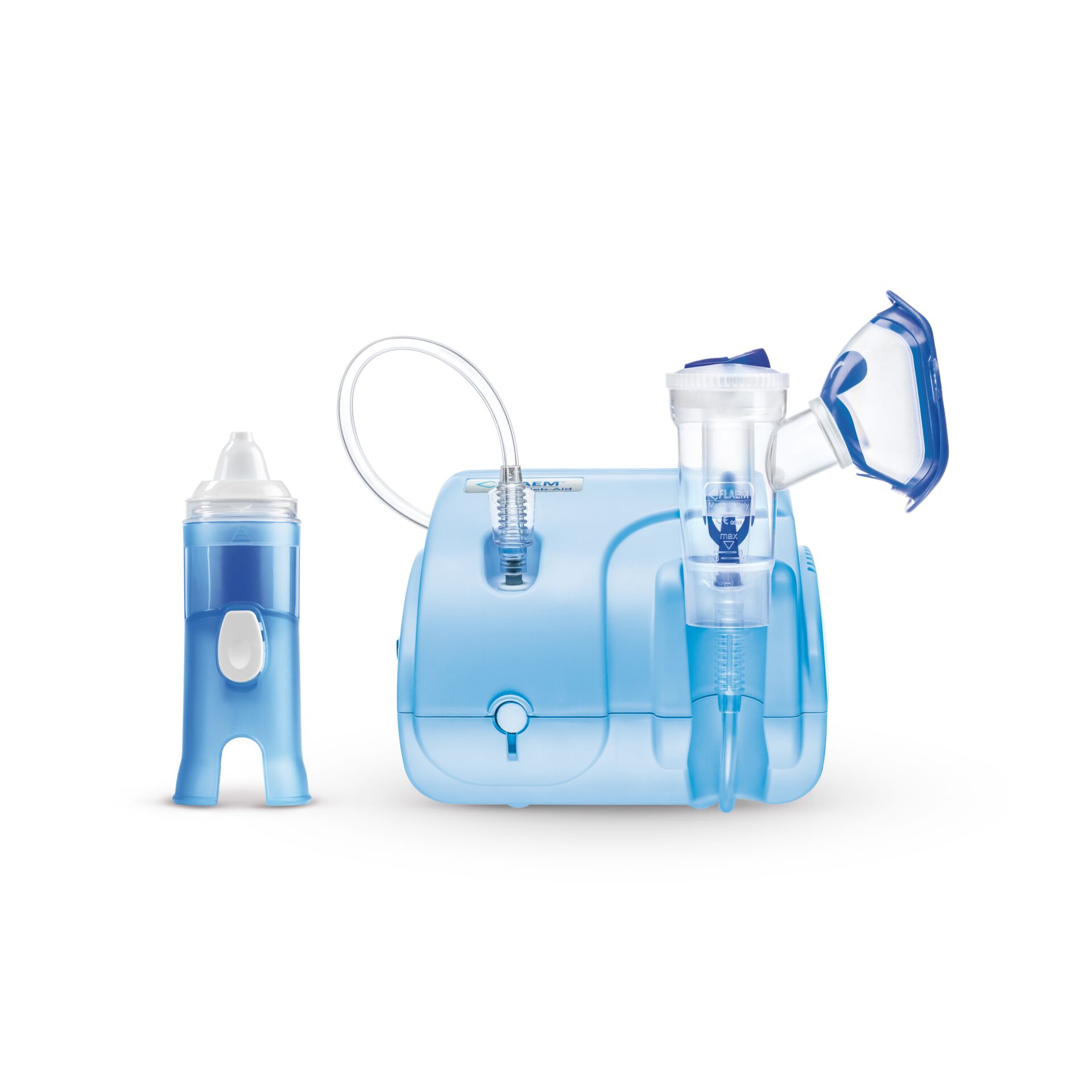 Inhalator, Nasenatmung, Nebulizer, Druckluft, Kompakt