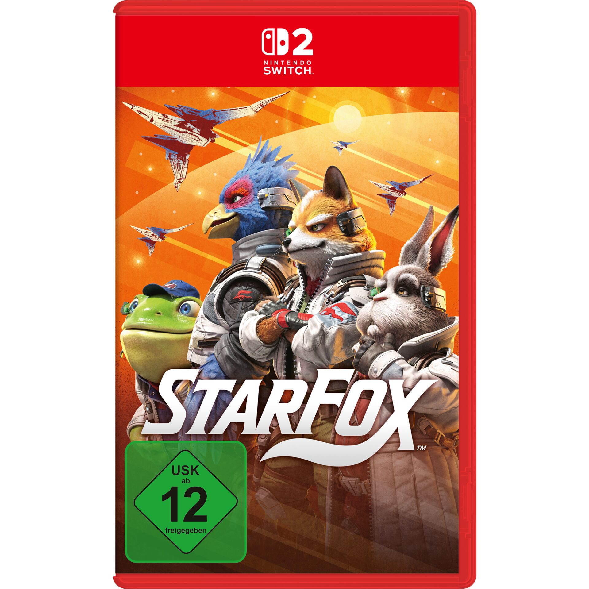 Switch Spiel, Star Fox, Hülle, Charaktere, USK 12