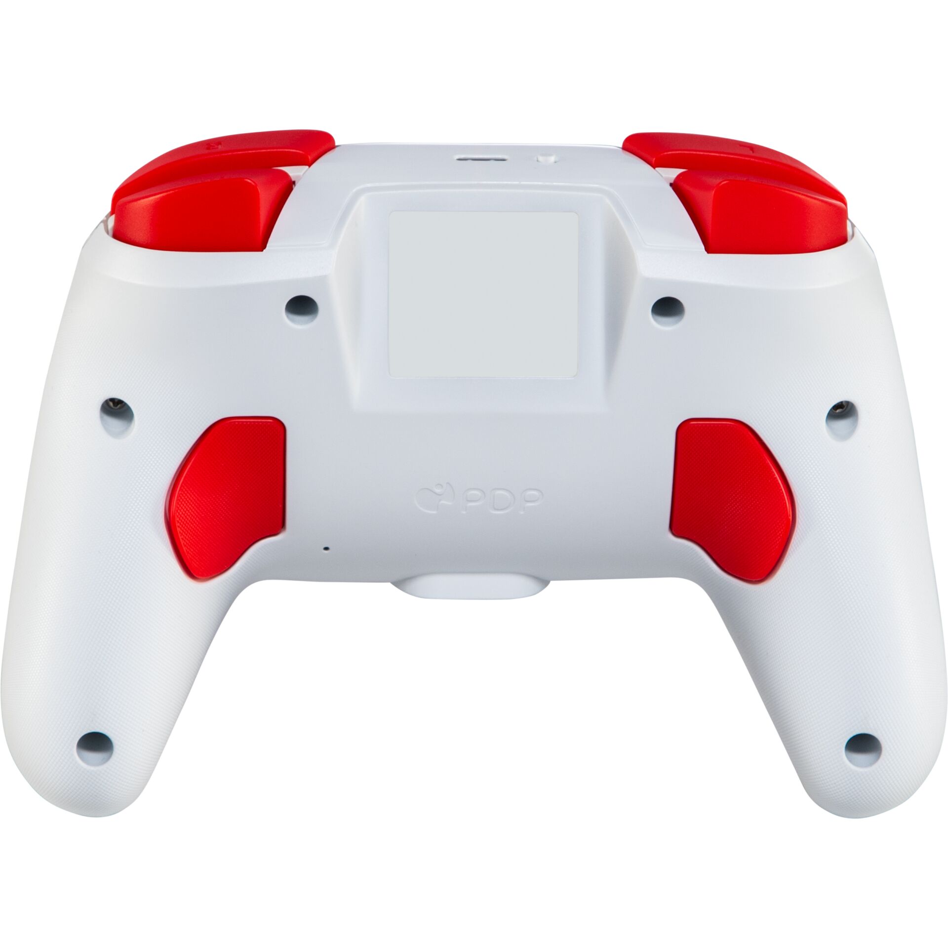 Gamepad, Controller, Weiß, Rote Akzente, Ergonomisch