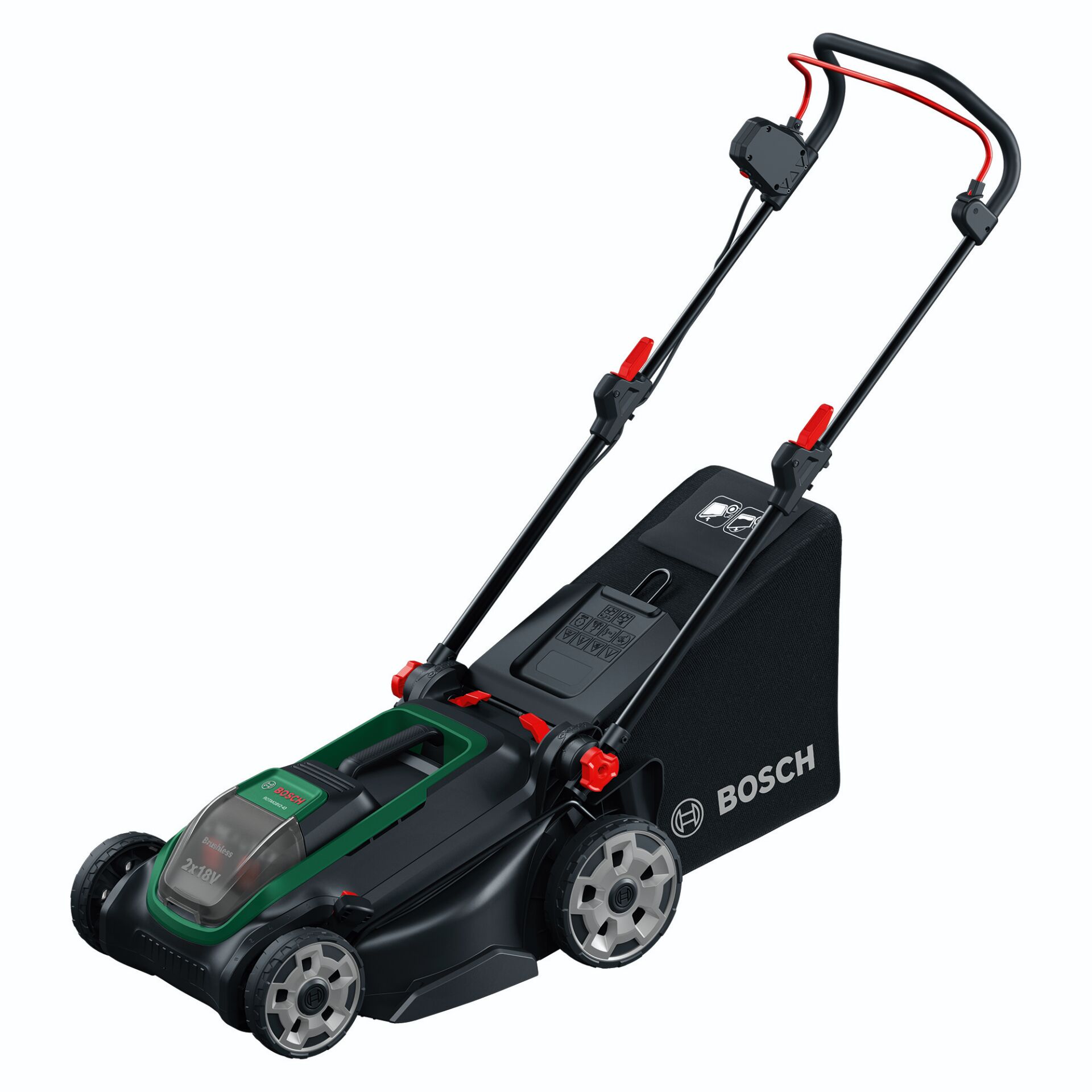 Bosch   Rotak 18V-43 solo  Akku-Rasenmäher