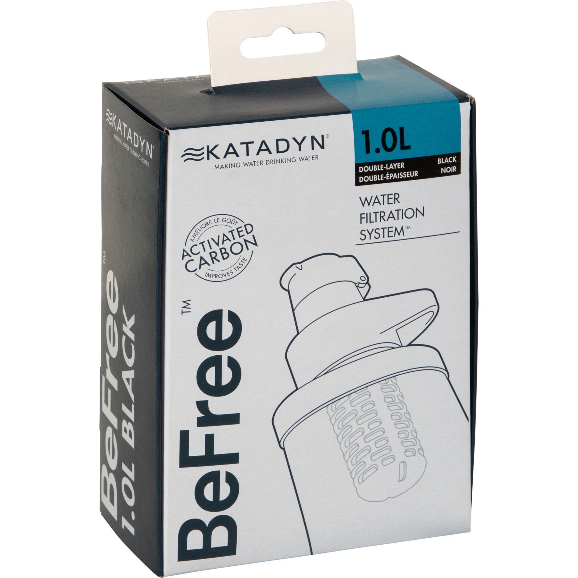 Katadyn BeFree Filter AC 1,0L  schwarz