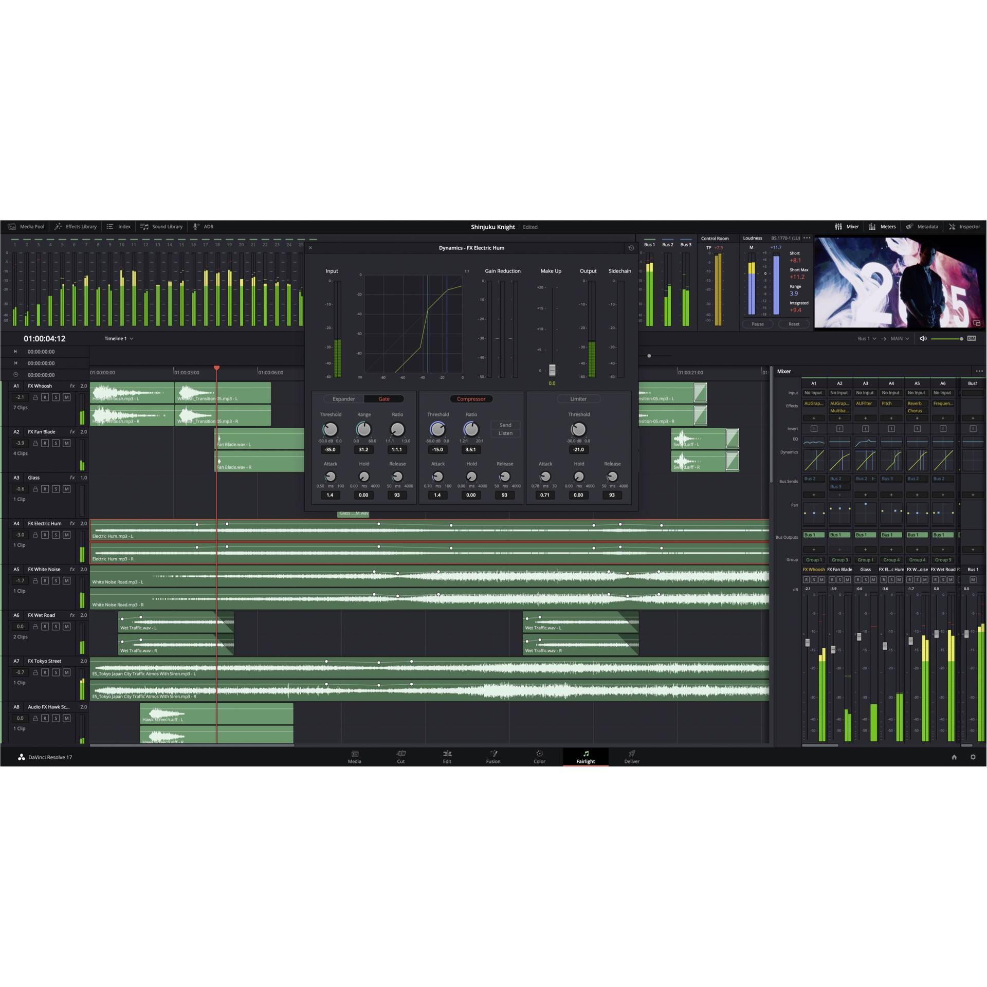 Überwachen, Bildschirm, Person, Zimmer, Studio