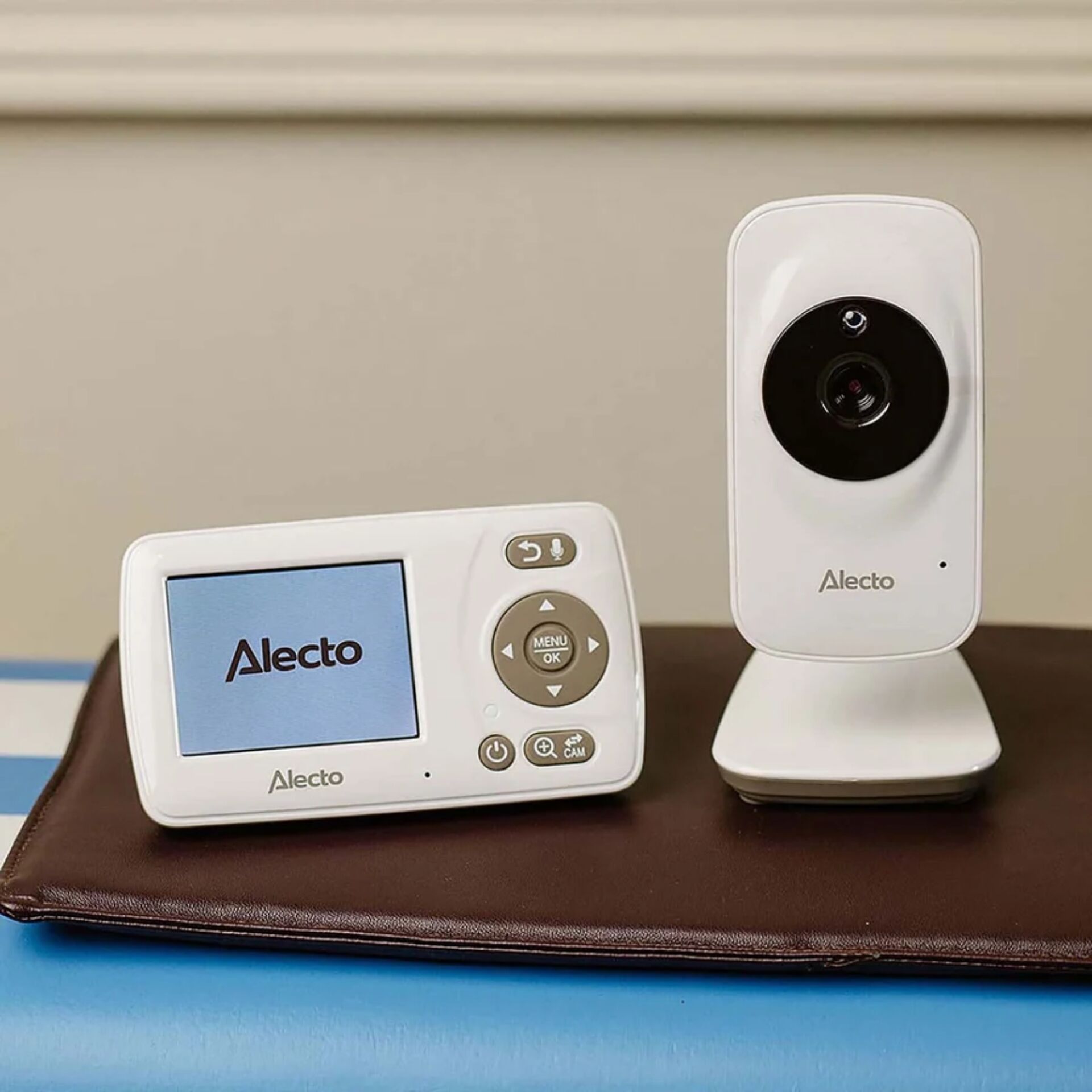 video-doorbell, Kamera, drahtlos, weiß, Alecto